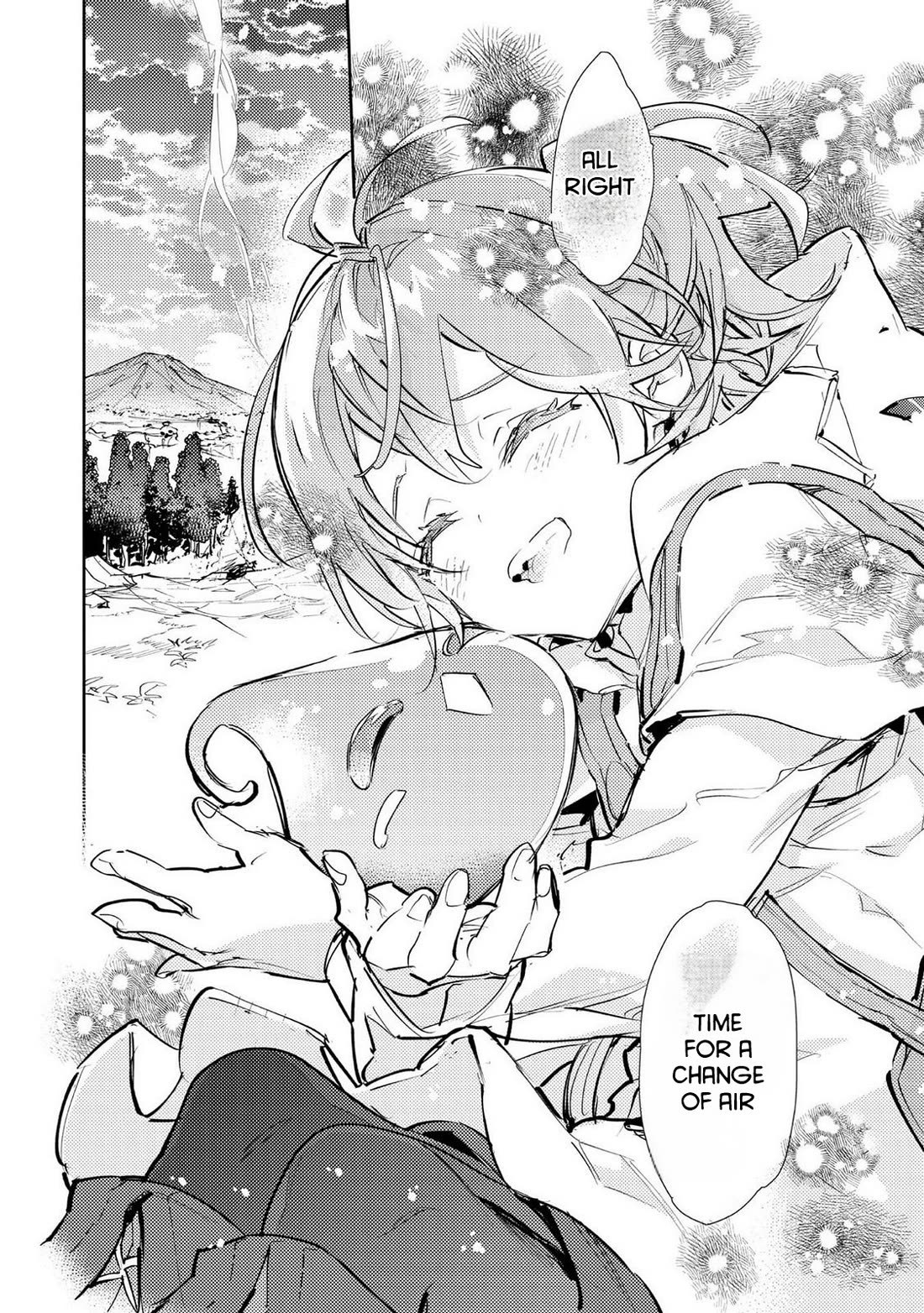 Saijaku teima wa gomi hiroi no tabi o hajimemashita . Chapter 27 page 40 - Chapter 27