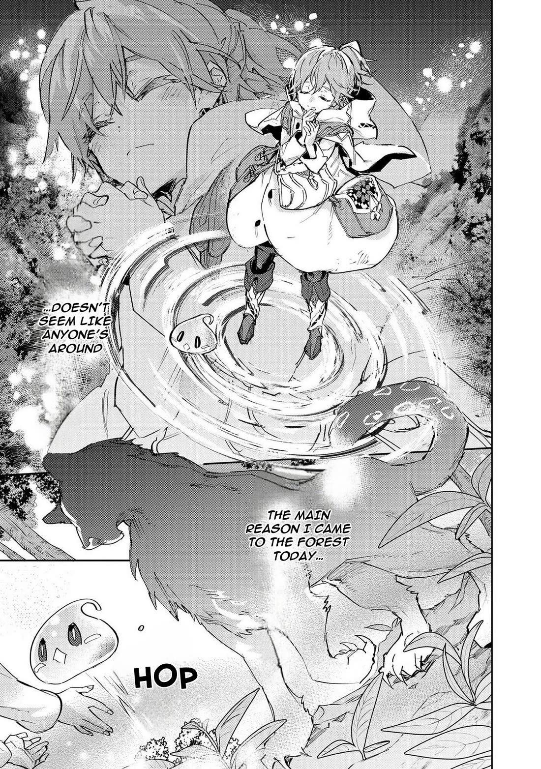 Saijaku teima wa gomi hiroi no tabi o hajimemashita . Chapter 28 page 21 - Chapter 28