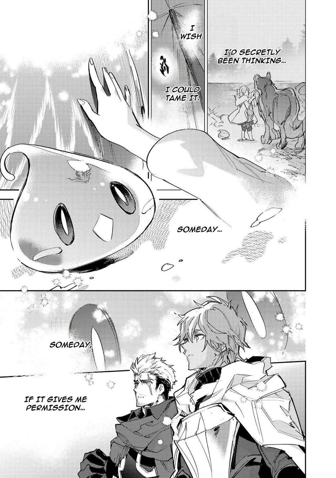 Saijaku teima wa gomi hiroi no tabi o hajimemashita . Chapter 29 page 13 - Chapter 29