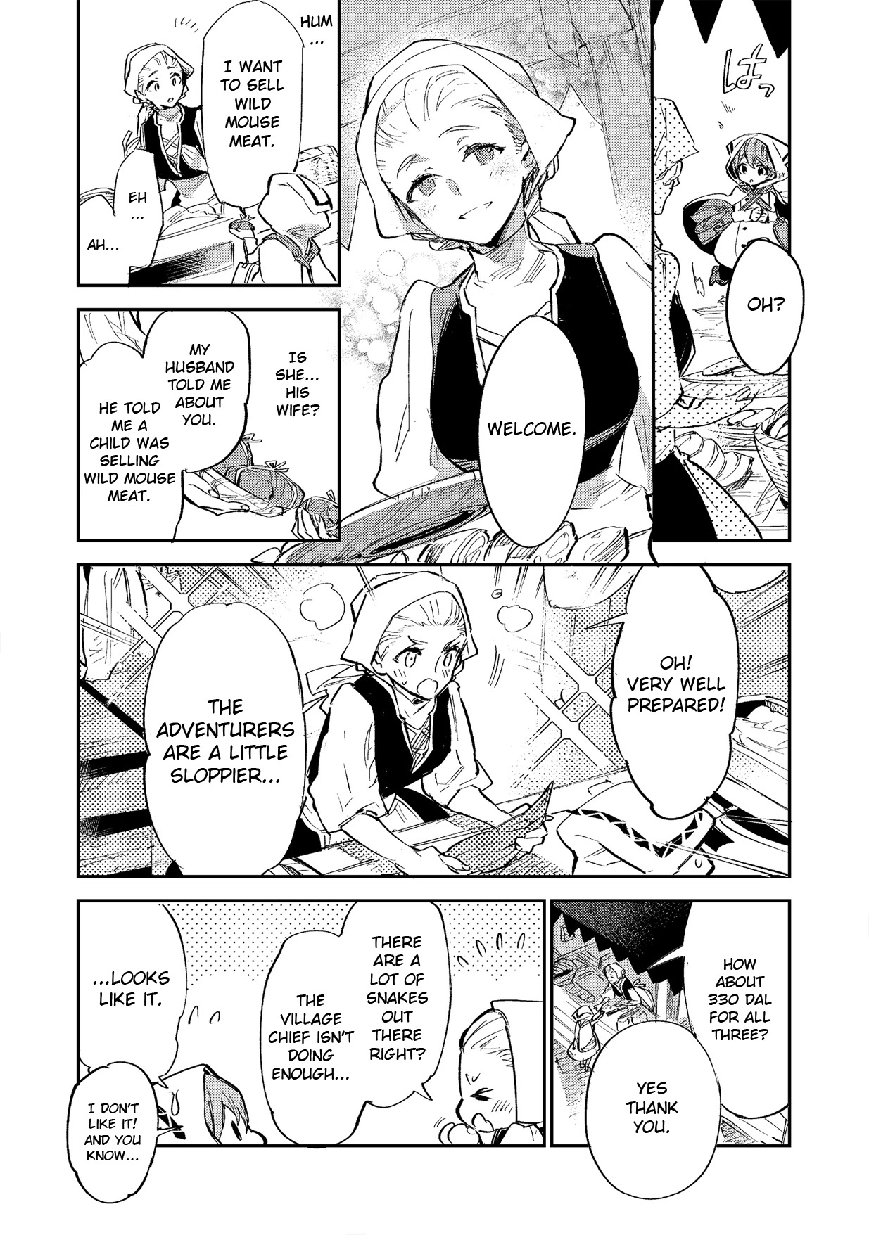 Saijaku teima wa gomi hiroi no tabi o hajimemashita . Chapter 3.1 page 2 - Chapter 3.1: (part two)