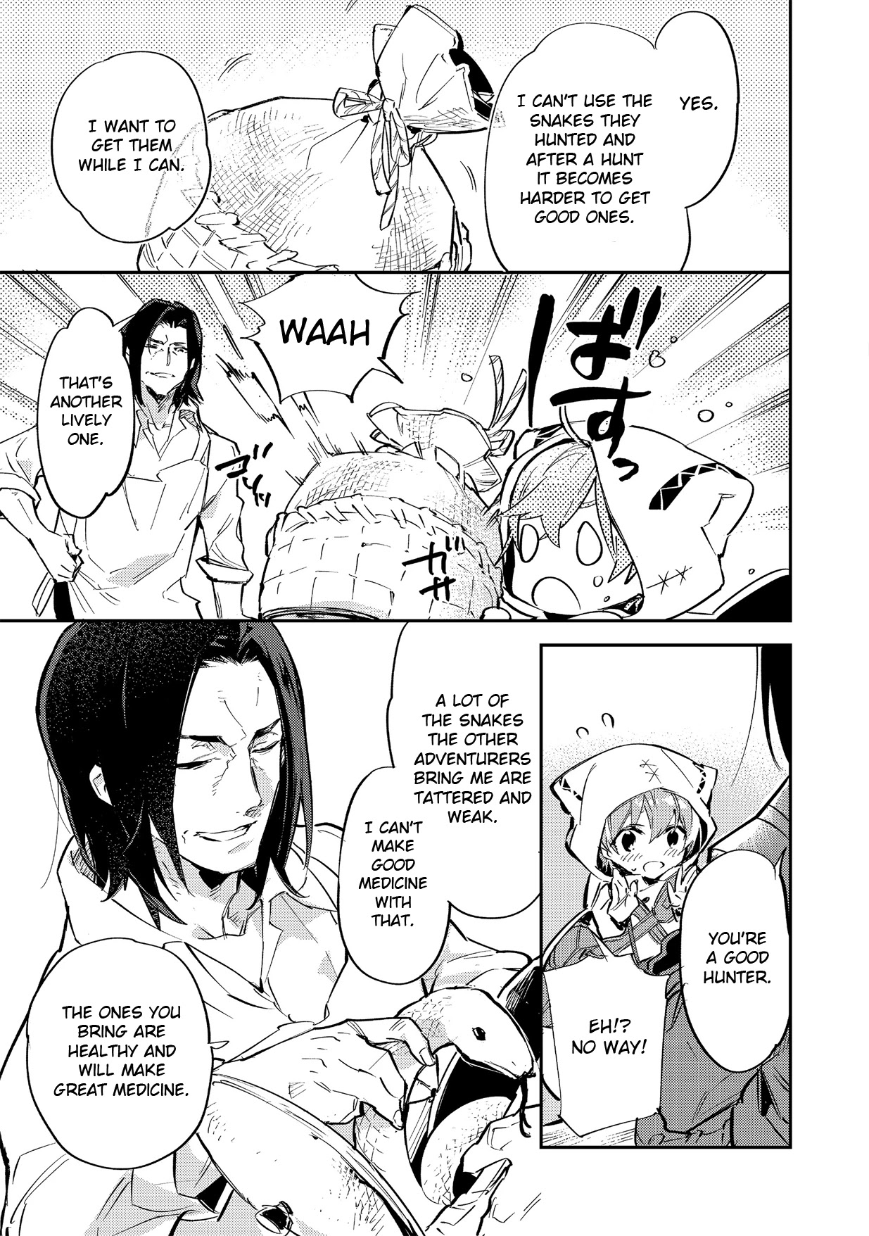 Saijaku teima wa gomi hiroi no tabi o hajimemashita . Chapter 3.1 page 7 - Chapter 3.1: (part two)
