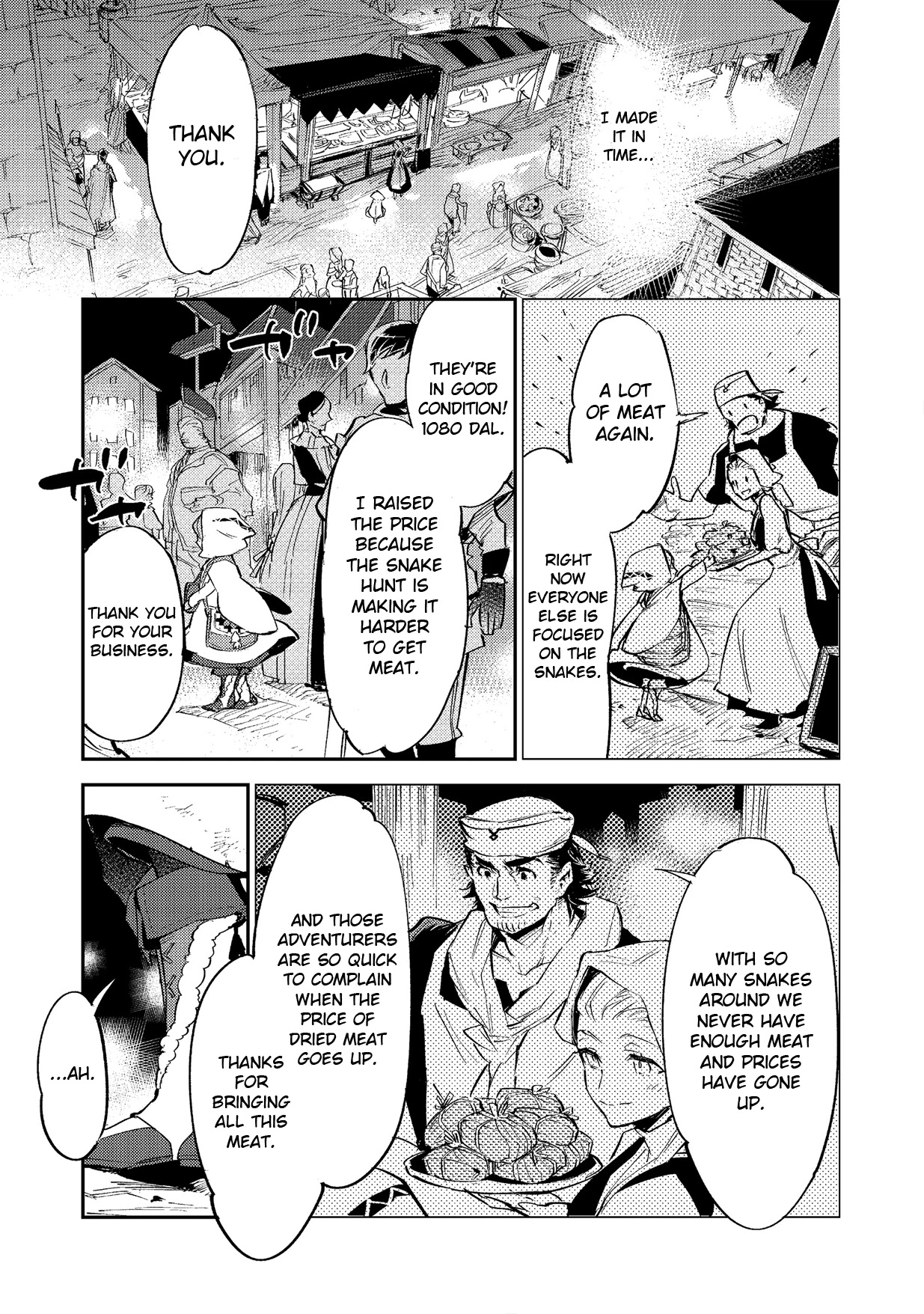 Saijaku teima wa gomi hiroi no tabi o hajimemashita . Chapter 3.1 page 9 - Chapter 3.1: (part two)