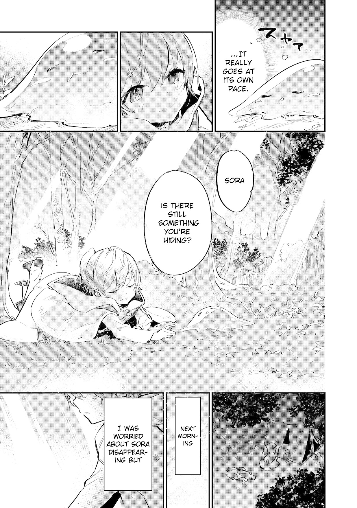 Saijaku teima wa gomi hiroi no tabi o hajimemashita . Chapter 3 page 11 - Chapter 3: (part one)