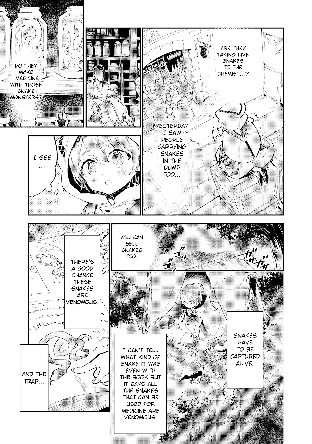 Saijaku teima wa gomi hiroi no tabi o hajimemashita . Chapter 3 page 13 - Chapter 3: (part one)