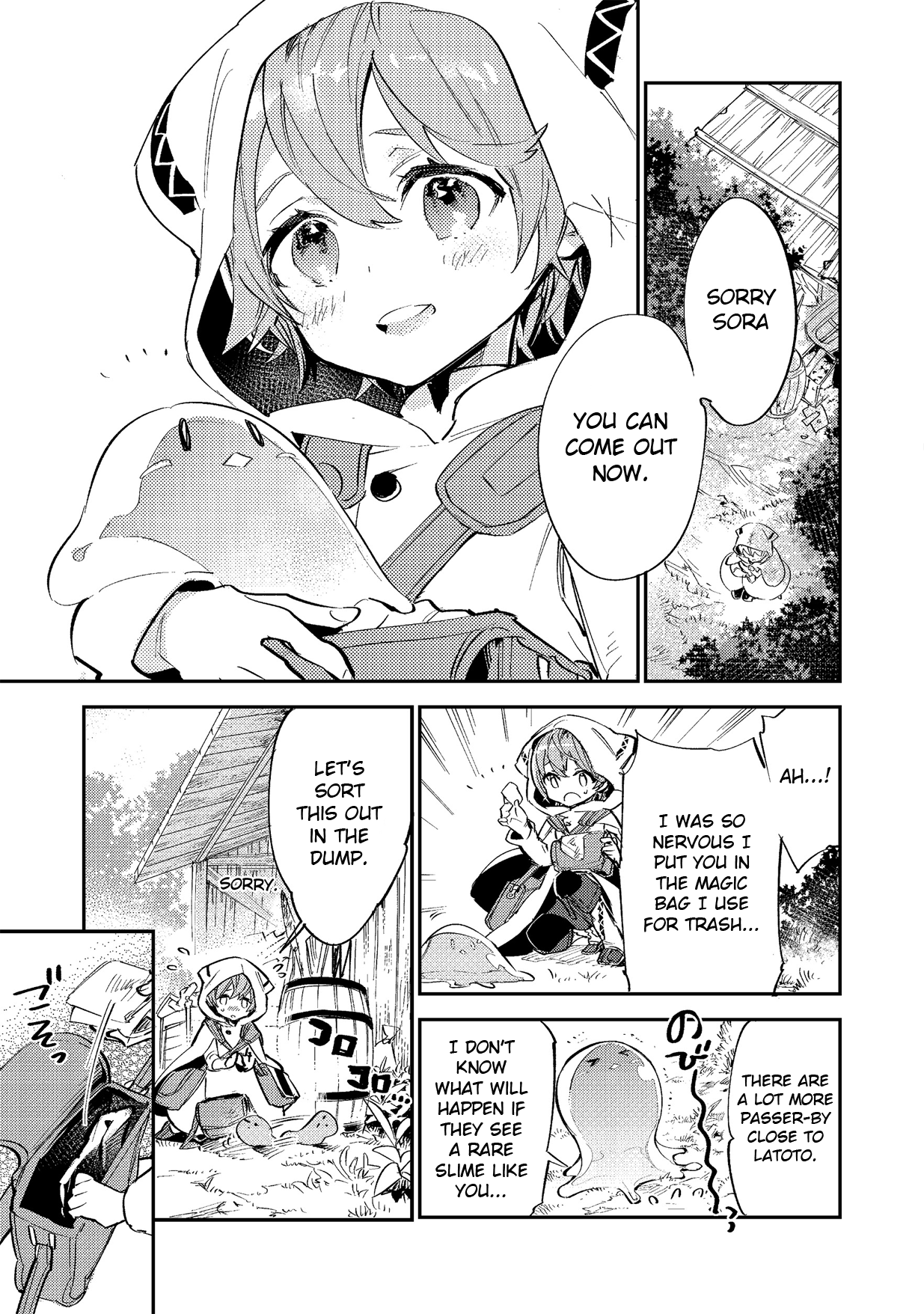 Saijaku teima wa gomi hiroi no tabi o hajimemashita . Chapter 3 page 3 - Chapter 3: (part one)