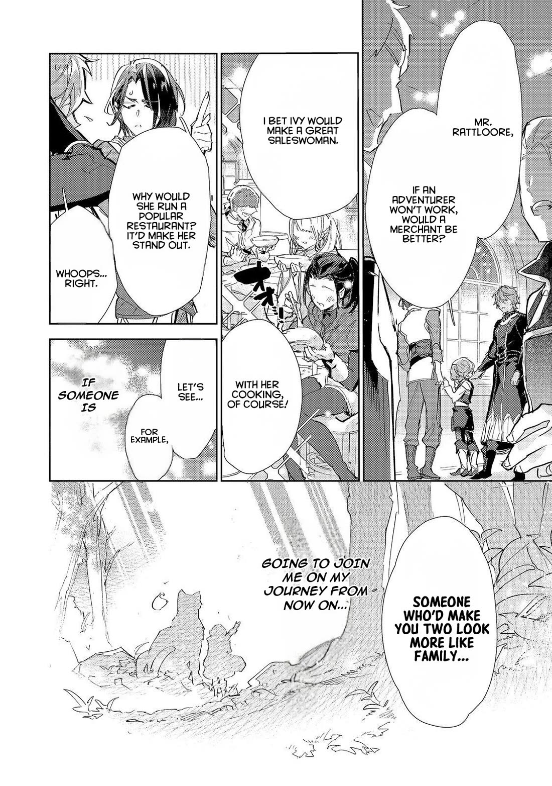 Saijaku teima wa gomi hiroi no tabi o hajimemashita . Chapter 30 page 34 - Chapter 30