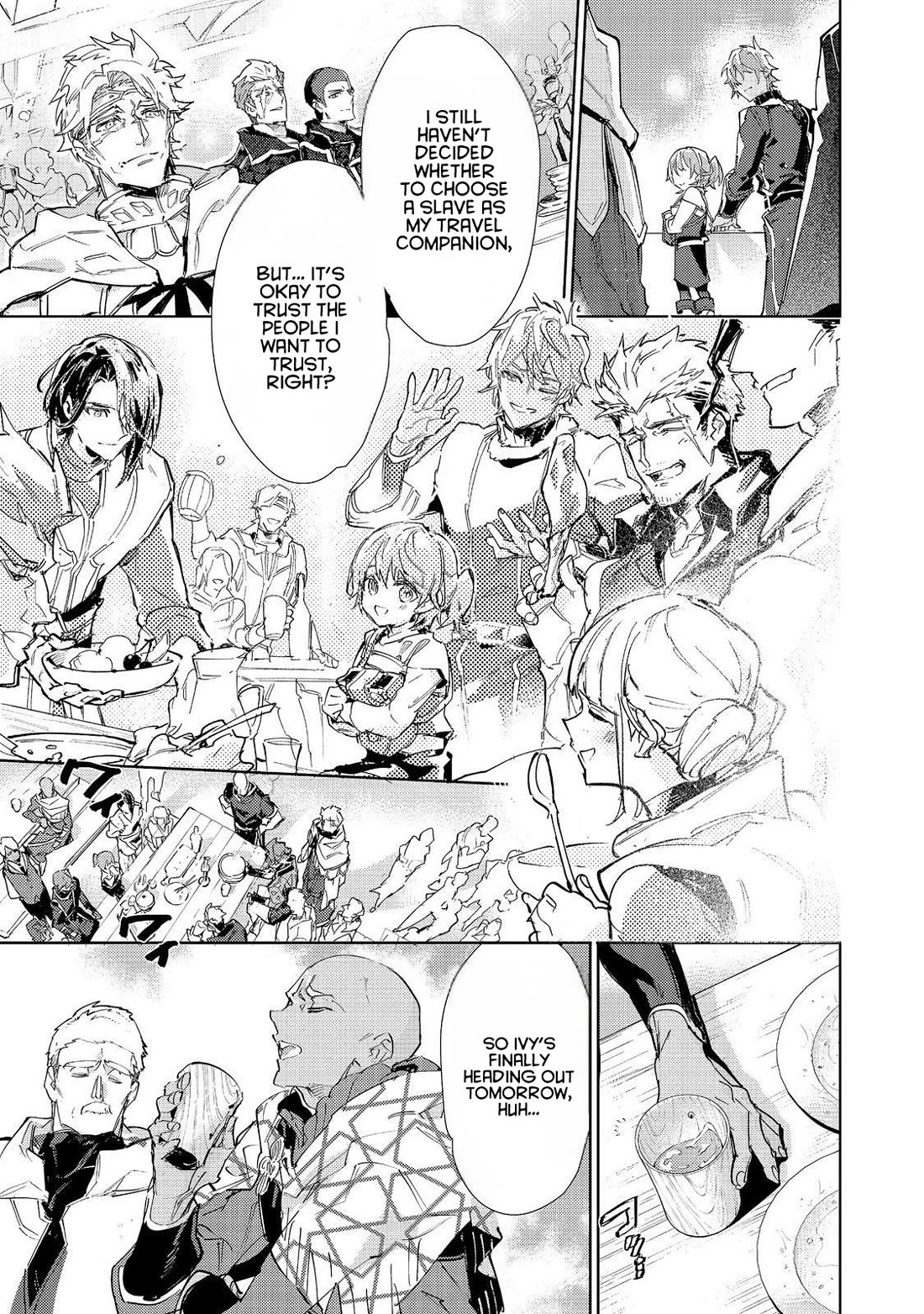 Saijaku teima wa gomi hiroi no tabi o hajimemashita . Chapter 30 page 35 - Chapter 30
