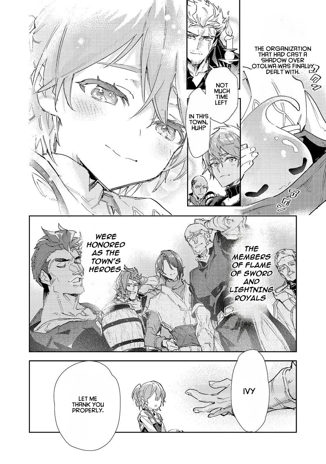 Saijaku teima wa gomi hiroi no tabi o hajimemashita . Chapter 30 page 36 - Chapter 30