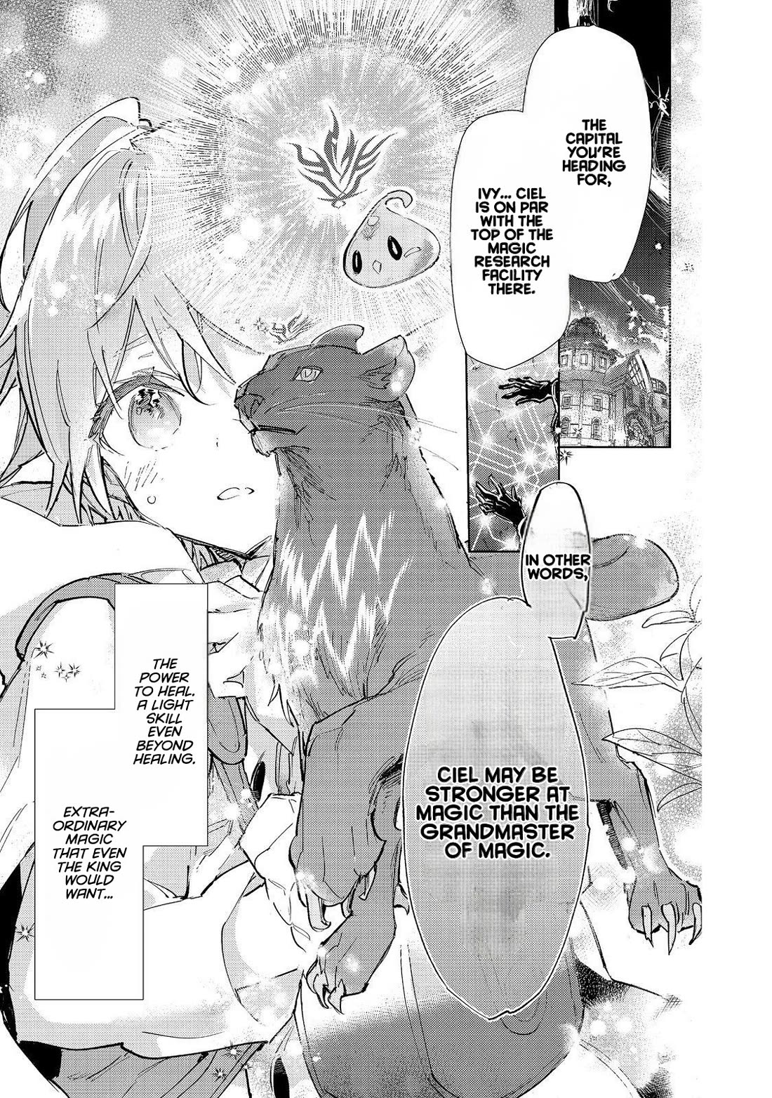 Saijaku teima wa gomi hiroi no tabi o hajimemashita . Chapter 30 page 43 - Chapter 30