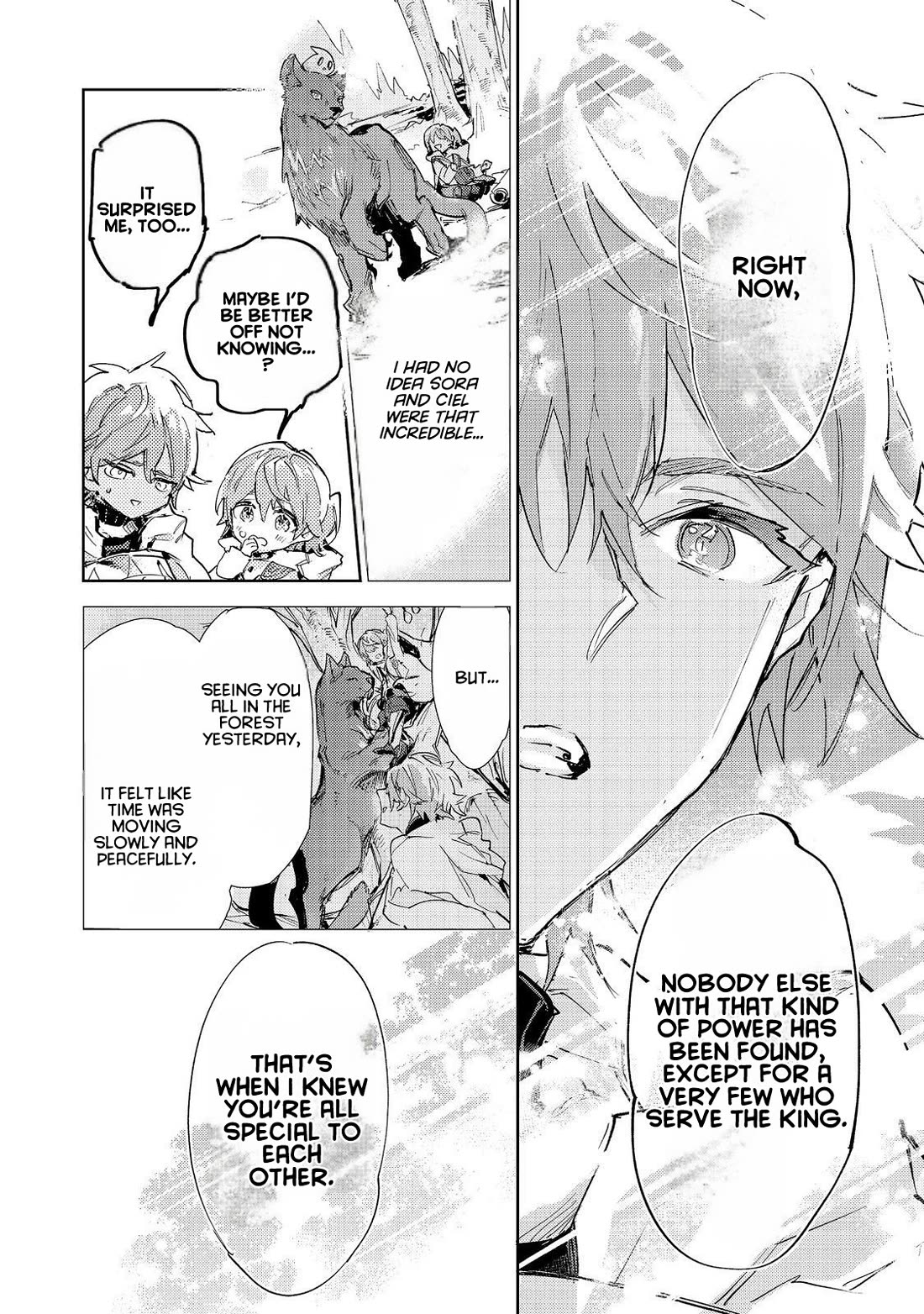Saijaku teima wa gomi hiroi no tabi o hajimemashita . Chapter 30 page 44 - Chapter 30