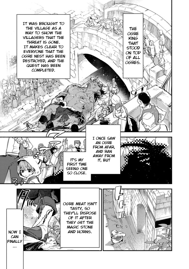 Saijaku teima wa gomi hiroi no tabi o hajimemashita . Chapter 4.1 page 1 - Chapter 4.1: (part two)