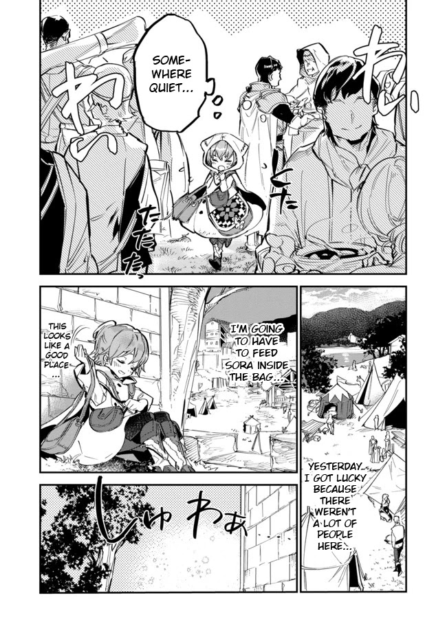 Saijaku teima wa gomi hiroi no tabi o hajimemashita . Chapter 4 page 14 - Chapter 4: (part one)