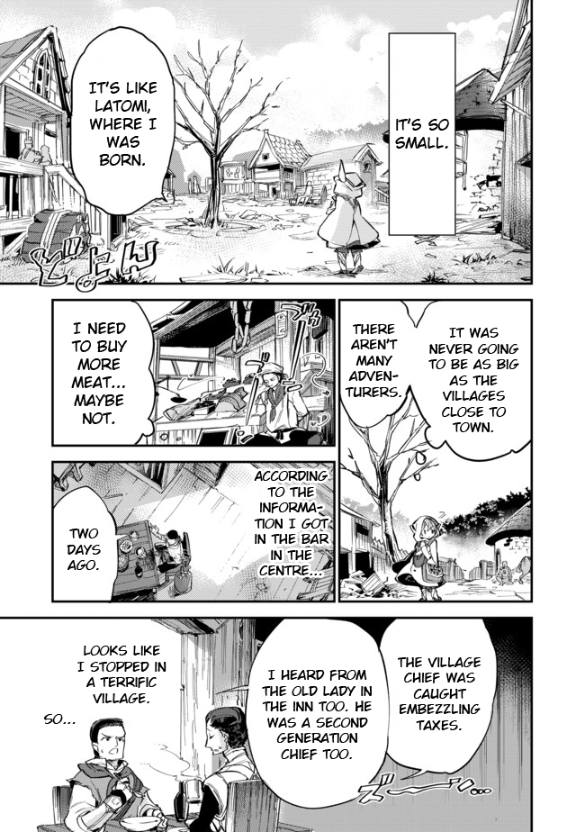 Saijaku teima wa gomi hiroi no tabi o hajimemashita . Chapter 5 page 15 - Chapter 5: (Part one)