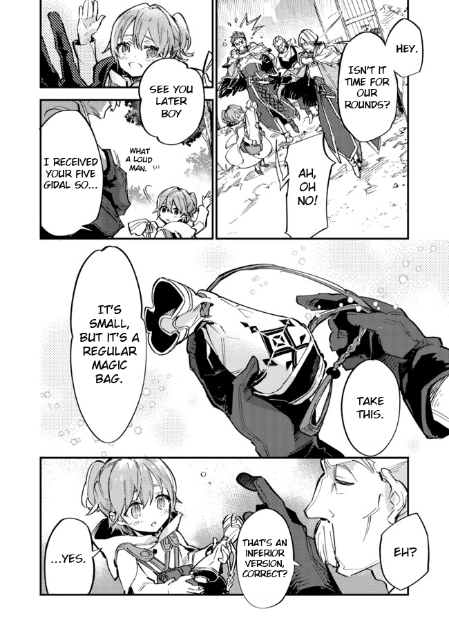 Saijaku teima wa gomi hiroi no tabi o hajimemashita . Chapter 6 page 14 - Chapter 6: (Part one)