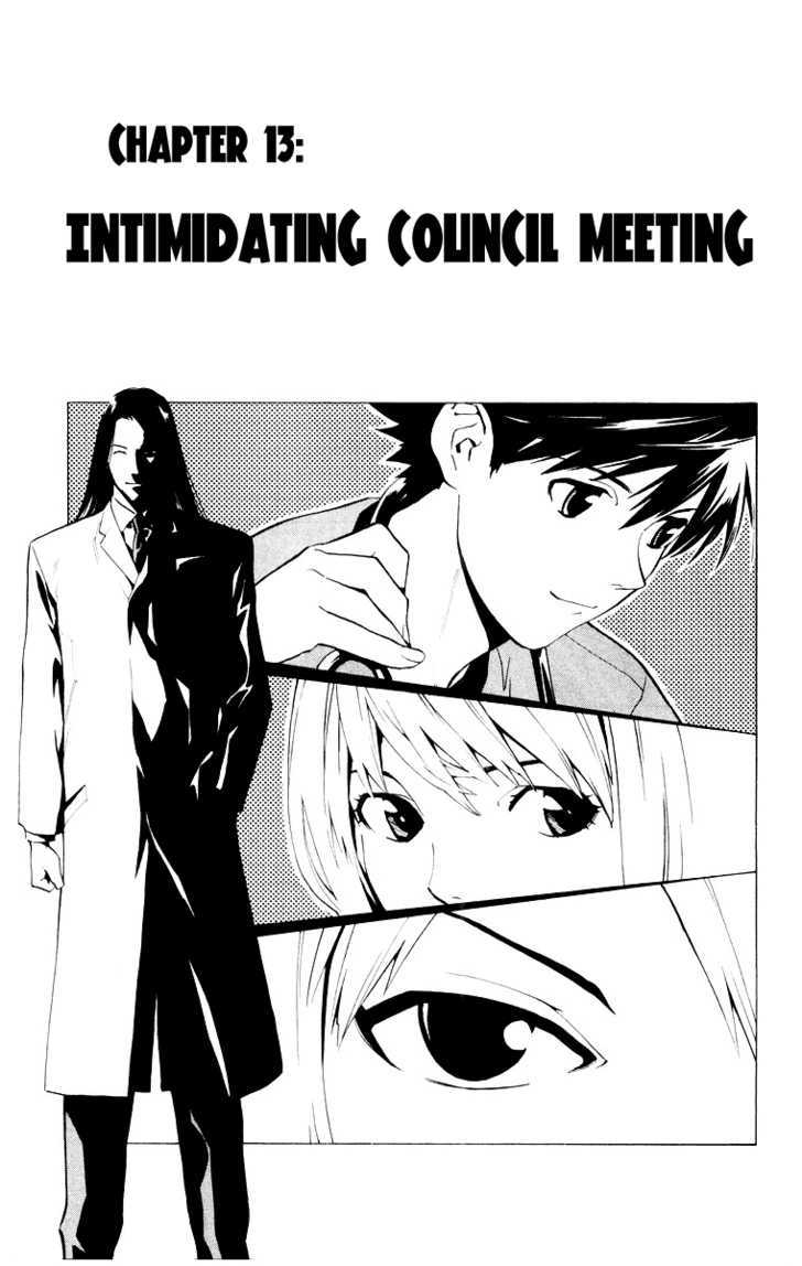 Saijou no Meii Chapter 13 page 1 - Chapter 13 : Intimidating Council Meeting
