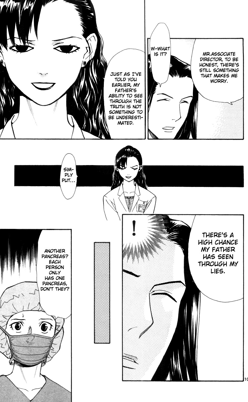 Saijou no Meii Chapter 40 page 11 - Chapter 40 : The Eyes that See Through the Truth