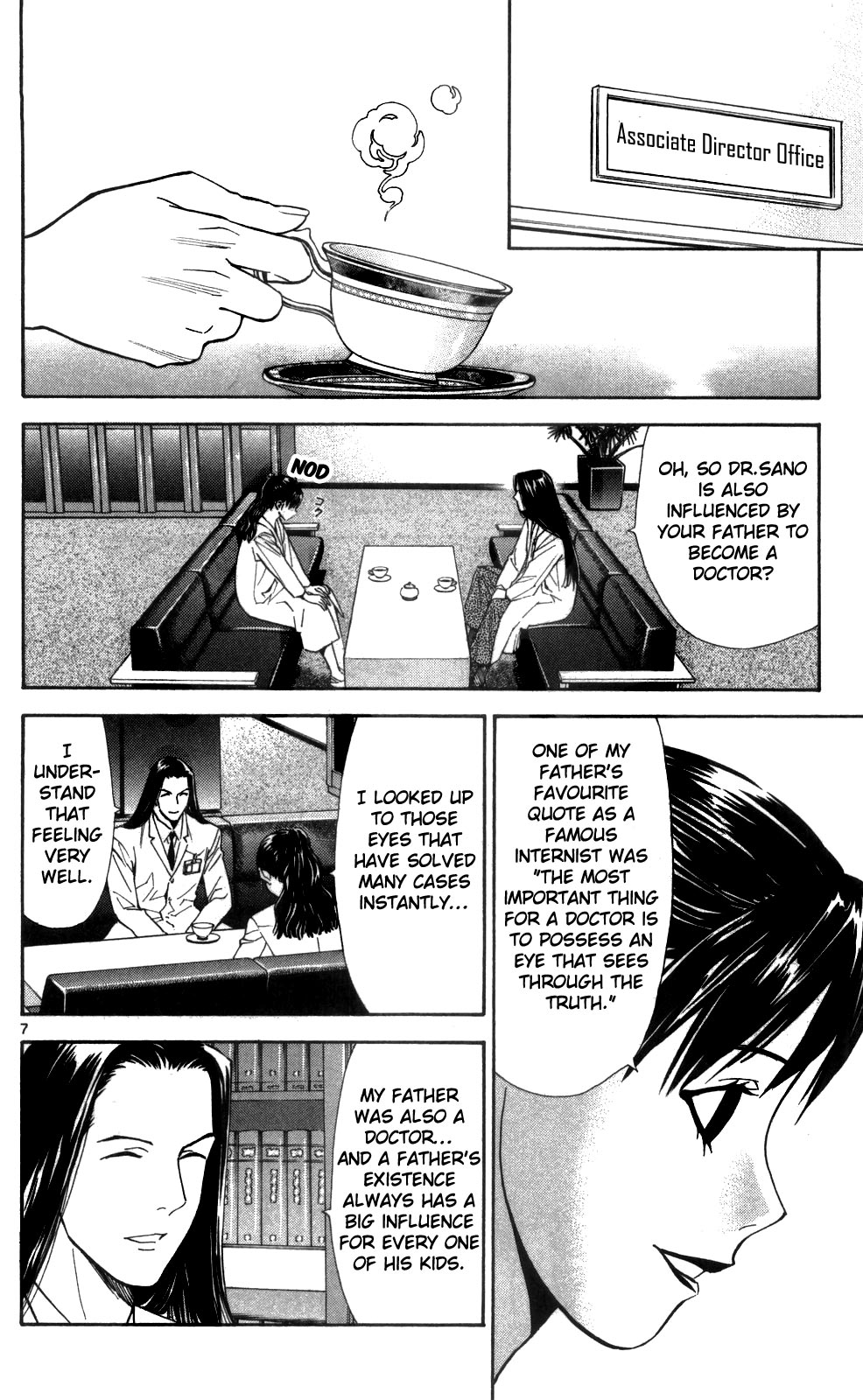 Saijou no Meii Chapter 40 page 8 - Chapter 40 : The Eyes that See Through the Truth