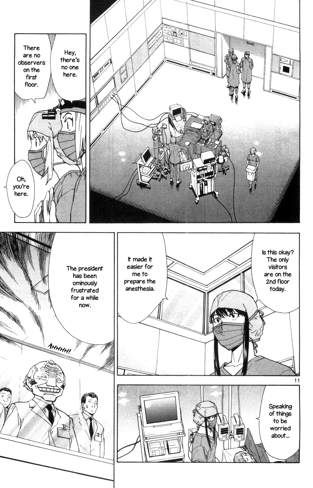 Saijou no Meii Chapter 67 page 11 - Chapter 67: The Character of the President
