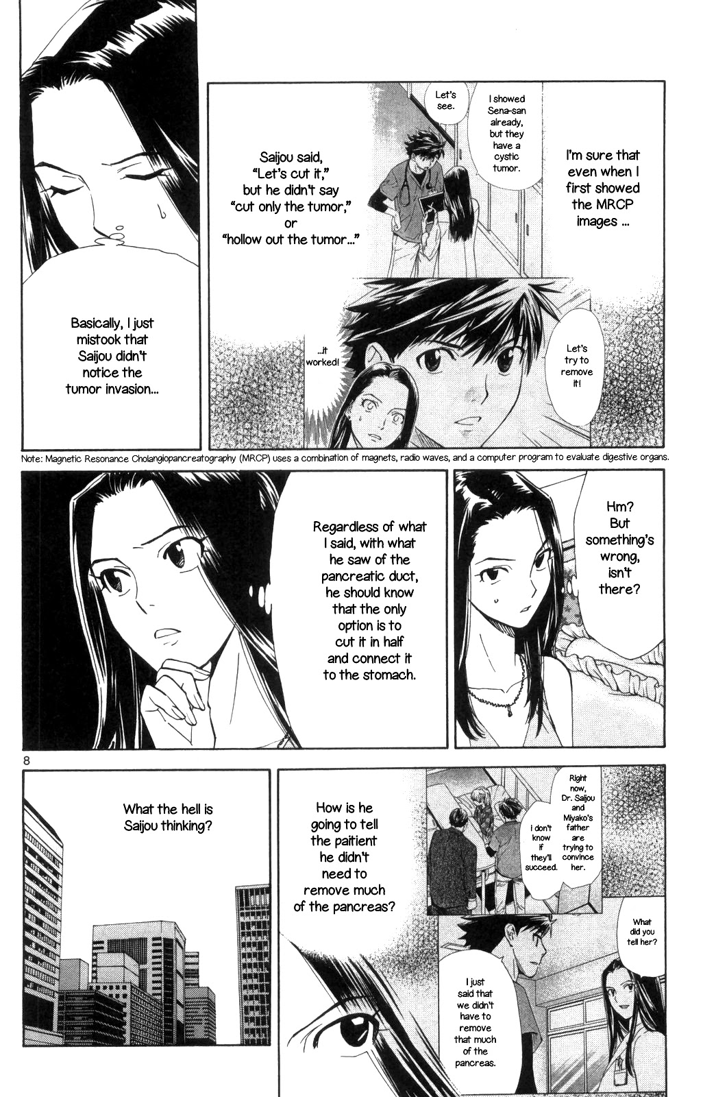 Saijou no Meii Chapter 67 page 8 - Chapter 67: The Character of the President