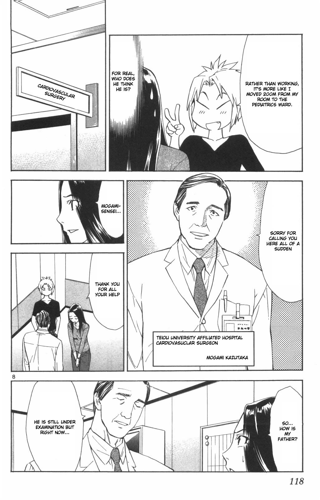 Saijou no Meii Chapter 71 page 8 - Chapter 71: Super Doctor Appears?