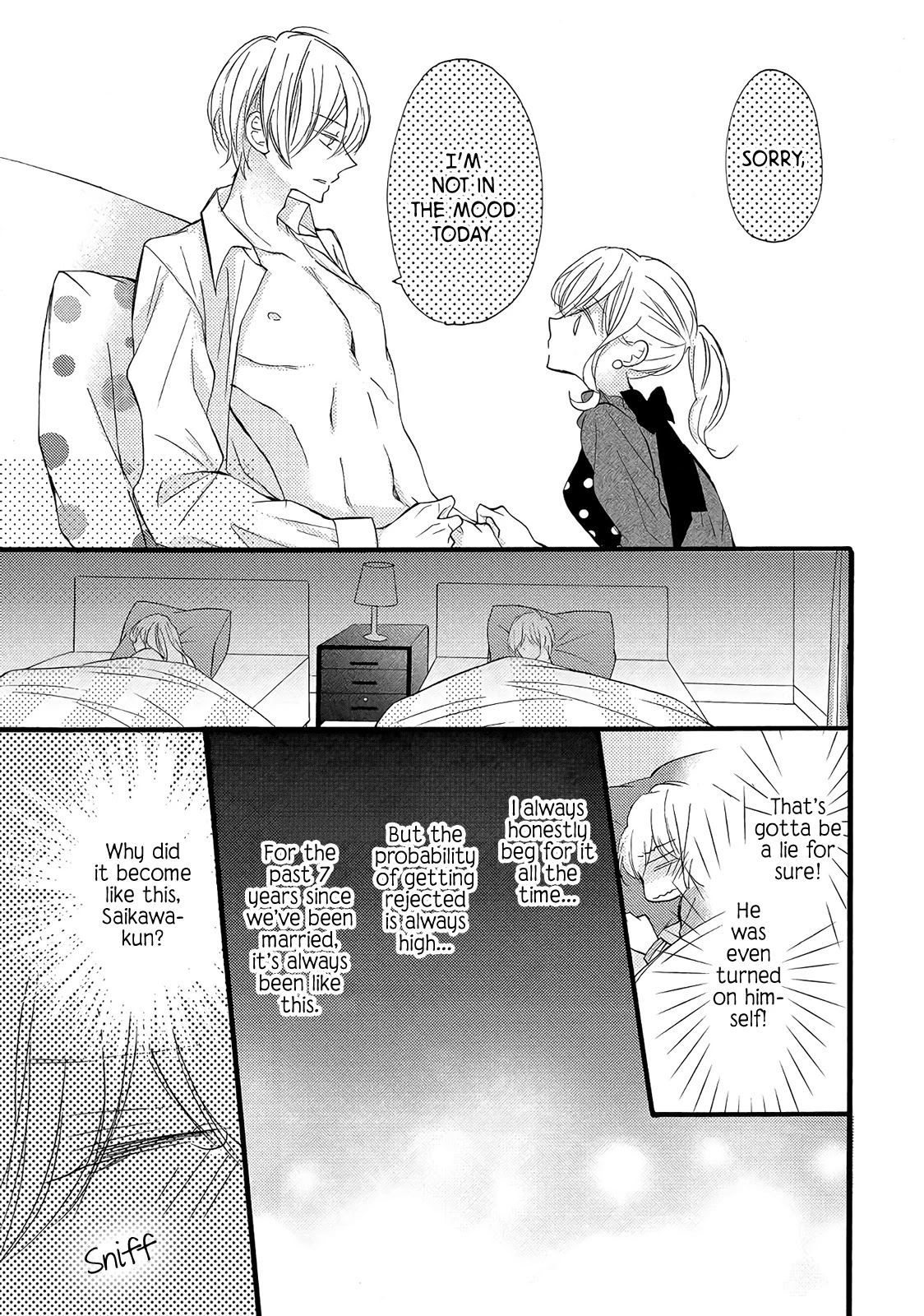 Saikawa Fusai no Renai Jijou - Nananen Jikkuri Chapter 2 page 15 - Chapter 2: A Wet Body that has been Put on Hold