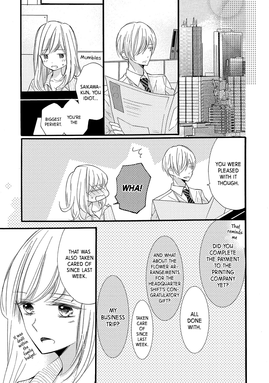Saikawa Fusai no Renai Jijou - Nananen Jikkuri Chapter 2 page 23 - Chapter 2: A Wet Body that has been Put on Hold