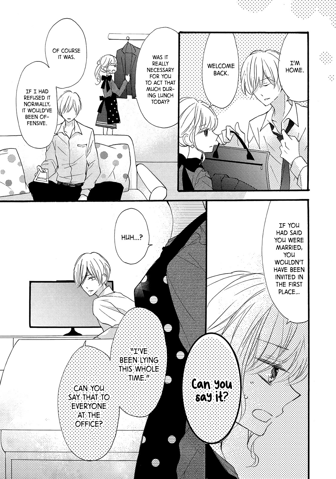 Saikawa Fusai no Renai Jijou - Nananen Jikkuri Chapter 2 page 9 - Chapter 2: A Wet Body that has been Put on Hold