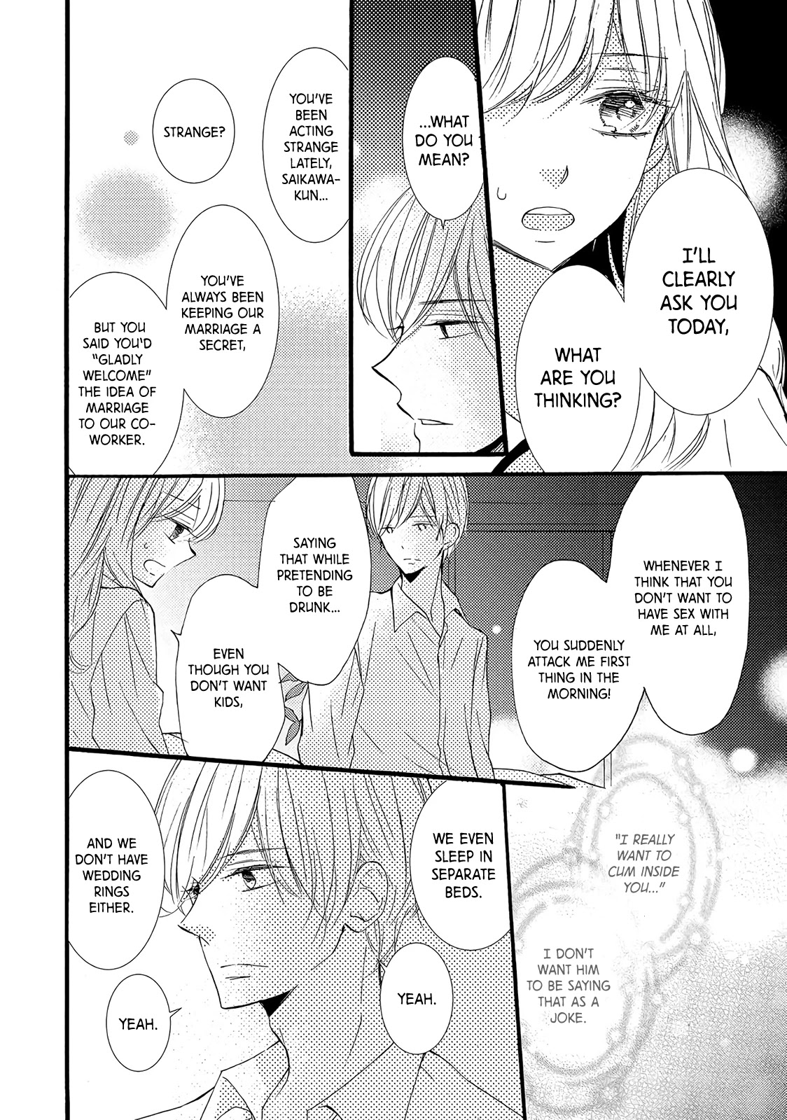 Saikawa Fusai no Renai Jijou - Nananen Jikkuri Chapter 3 page 10 - Chapter 3: Unquestionable Thoughts