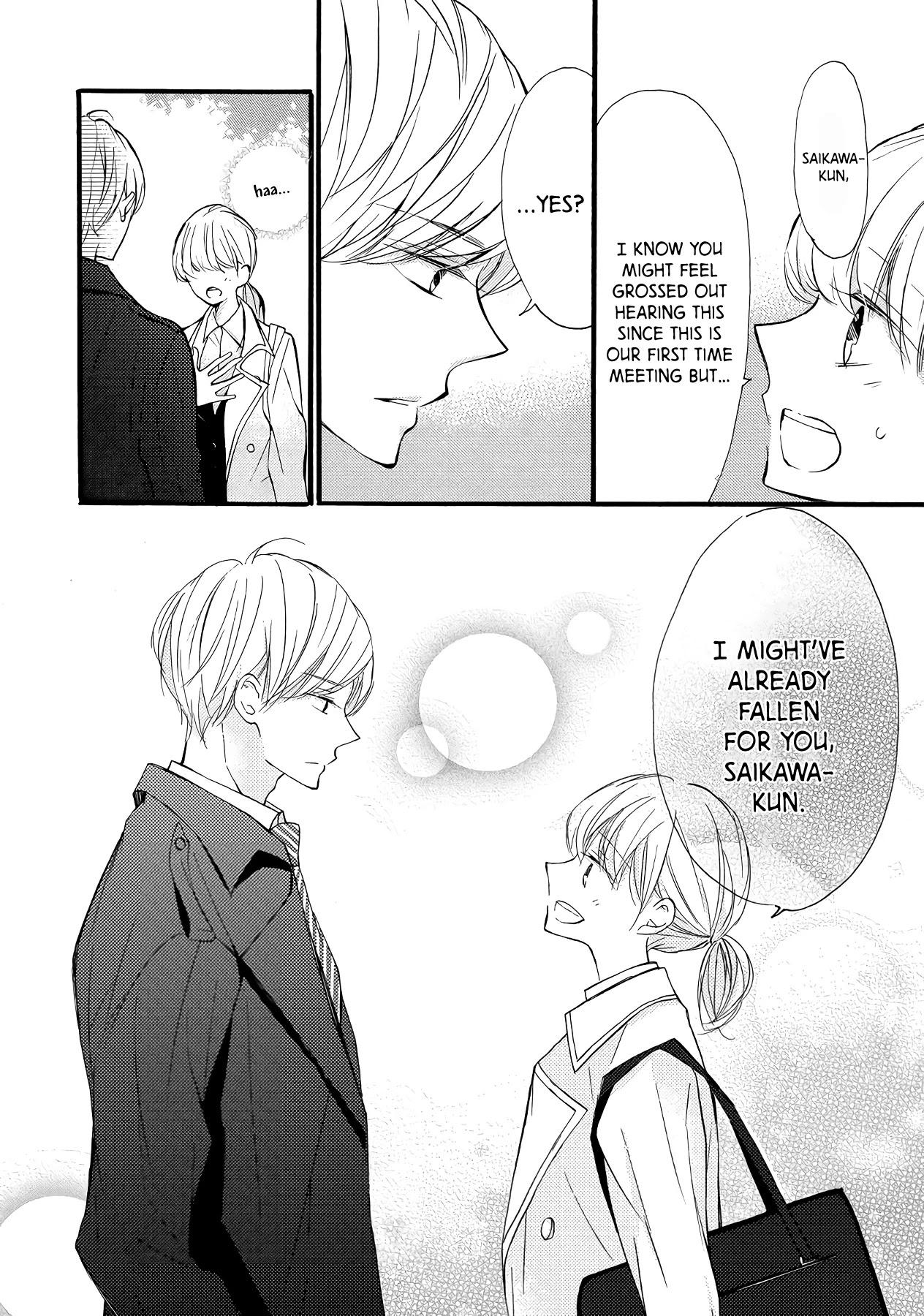 Saikawa Fusai no Renai Jijou - Nananen Jikkuri Chapter 4 page 8 - Chapter 4: The Start of an Acquaintance