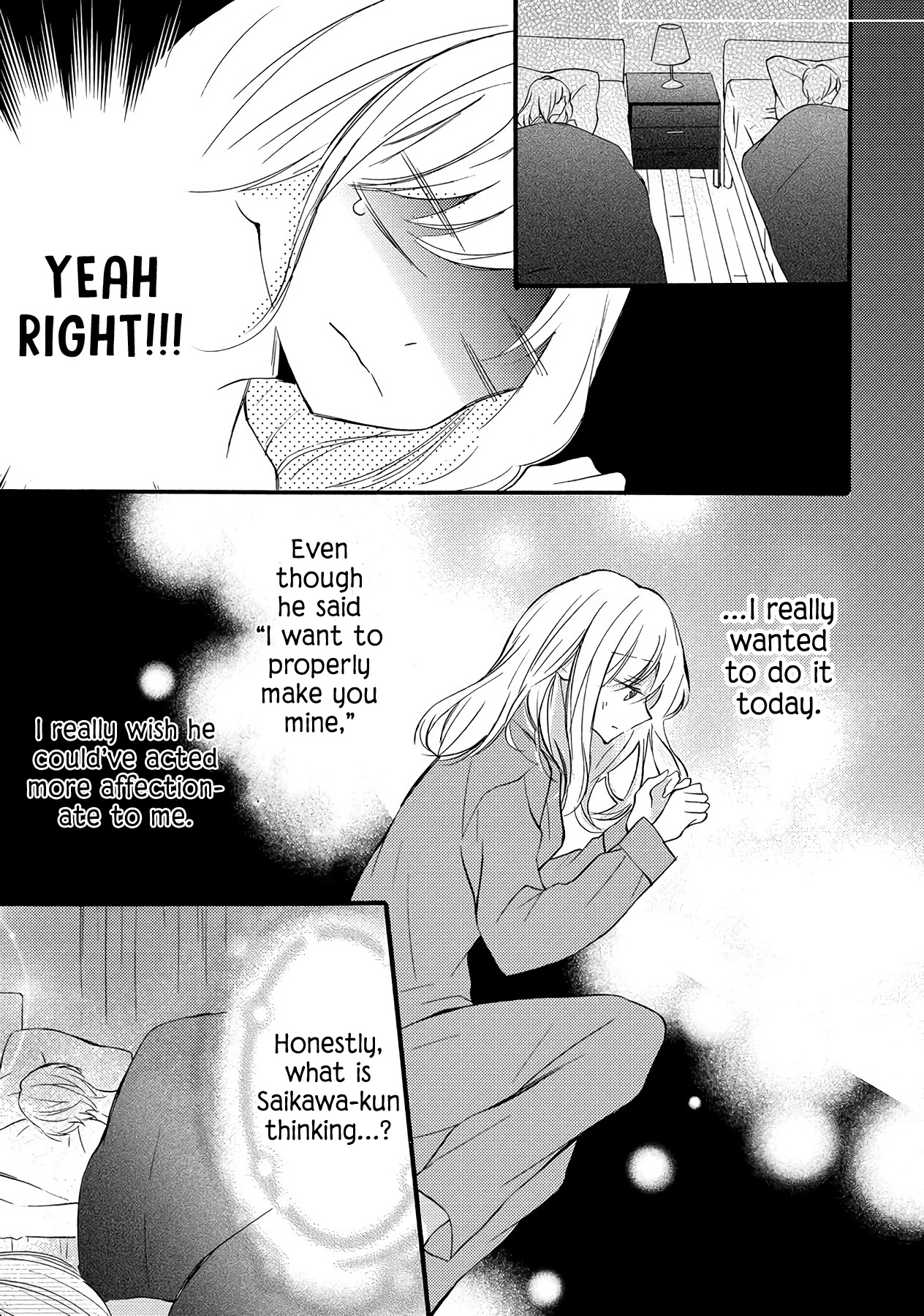 Saikawa Fusai no Renai Jijou - Nananen Jikkuri Chapter 6 page 17 - Chapter 6: I Want to Make You Mine