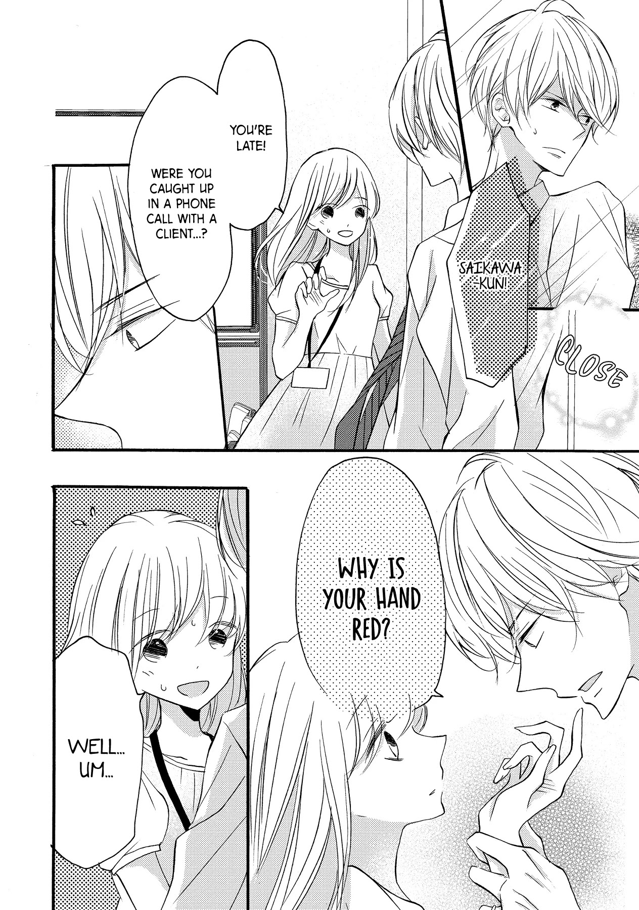 Saikawa Fusai no Renai Jijou - Nananen Jikkuri Chapter 8 page 10 - Chapter 8: I'll Reward You at the Hotel