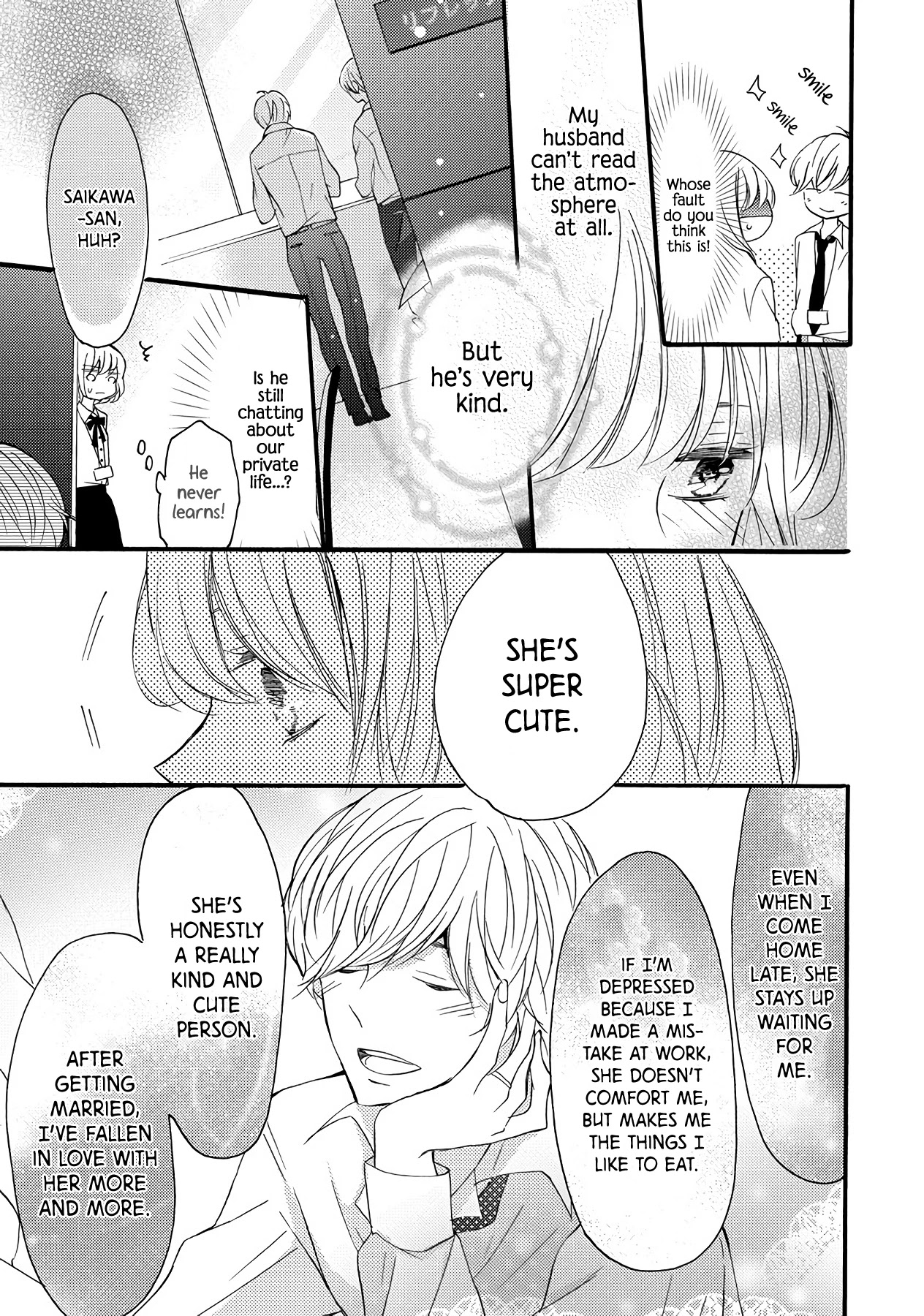 Saikawa Fusai no Renai Jijou - Nananen Jikkuri Chapter 9.5 page 19 - Chapter 9.5: Hanamura Couple and Their Love Conditions