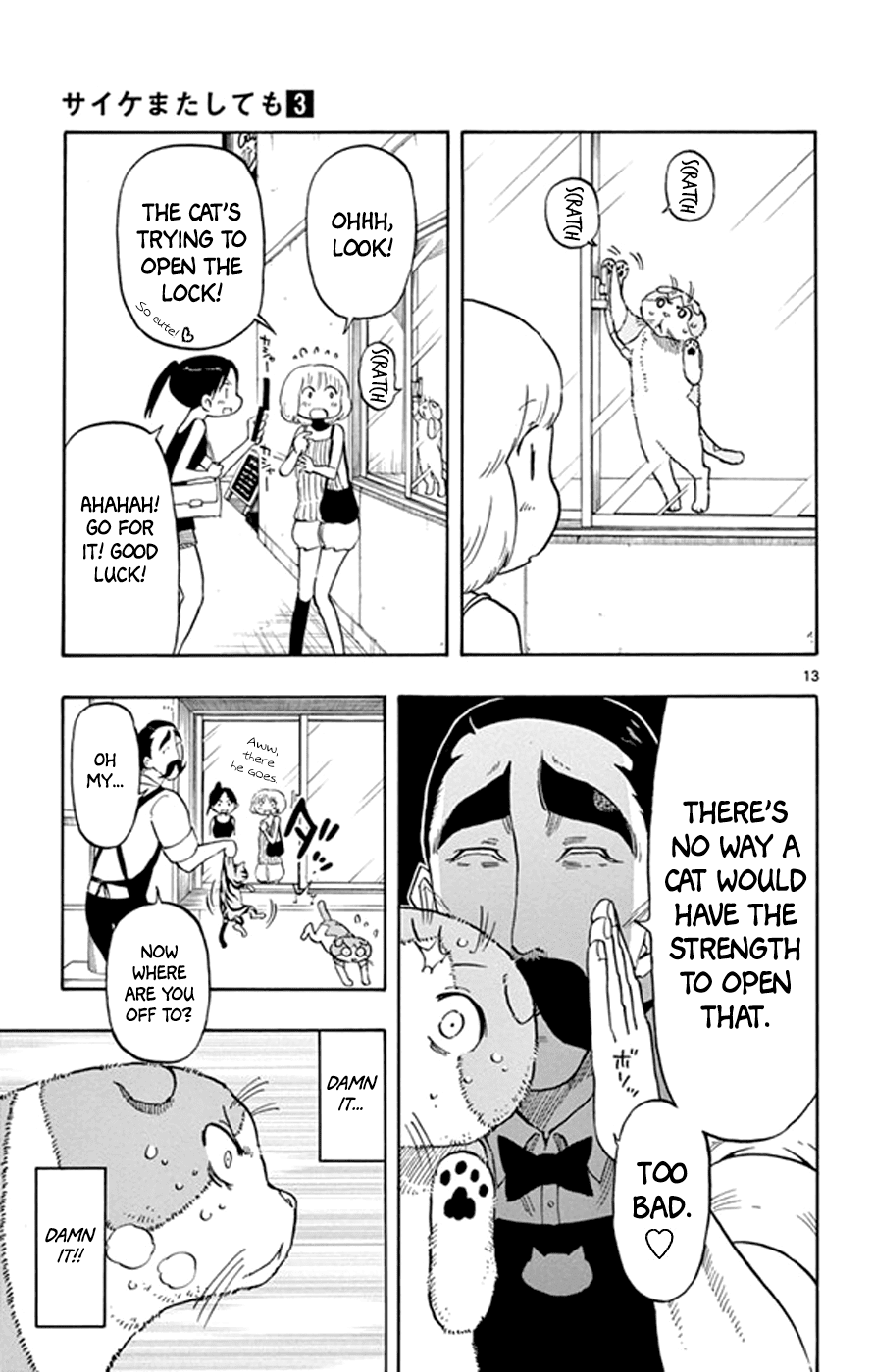 Saike Mata Shite mo Chapter 17 page 13 - Chapter 17 : Take 17: Cat Country 2