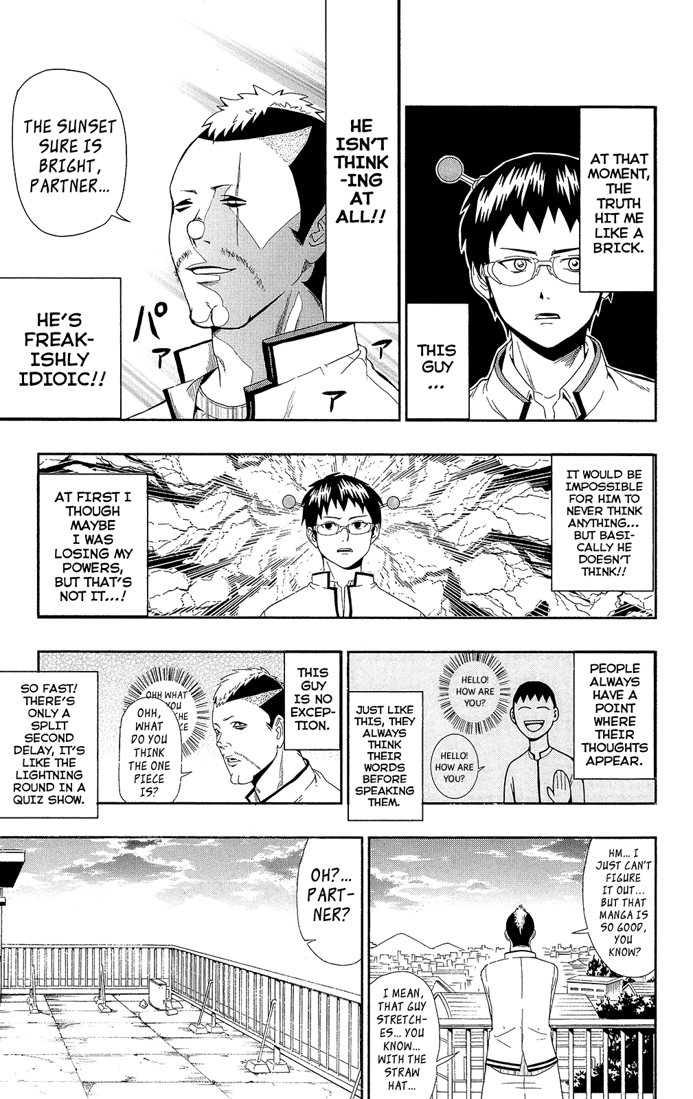 Saiki Kusuo no Sainan Chapter 0.2 page 10 - Chapter 0.2: Telekinesis