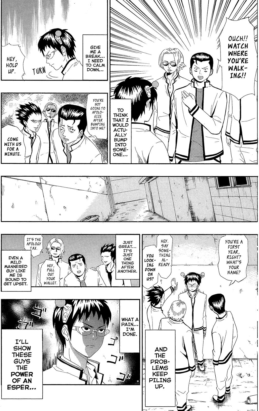 Saiki Kusuo no Sainan Chapter 0.2 page 12 - Chapter 0.2: Telekinesis