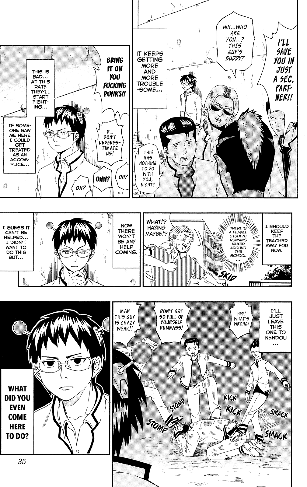 Saiki Kusuo no Sainan Chapter 0.2 page 14 - Chapter 0.2: Telekinesis