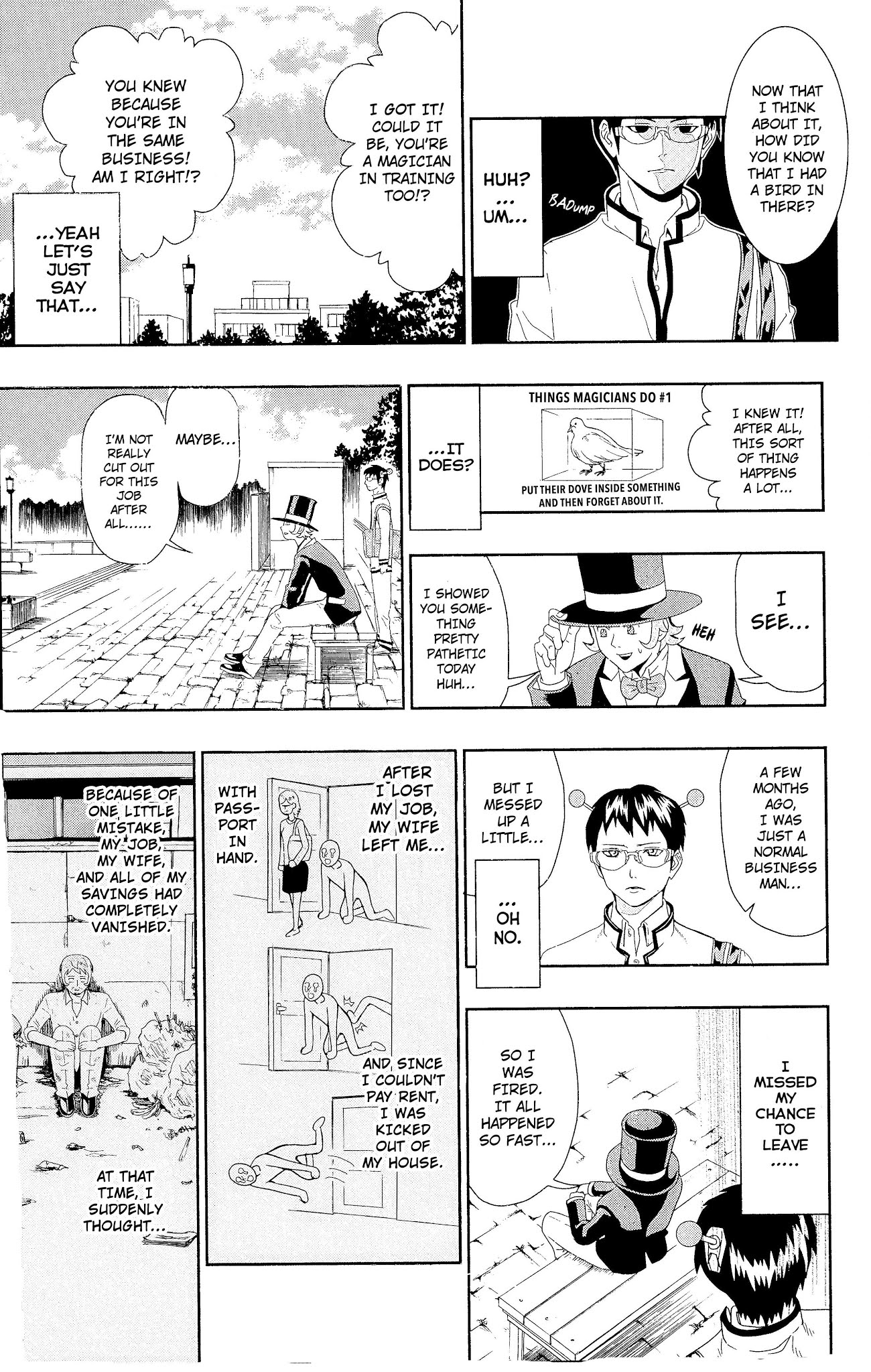 Saiki Kusuo no Sainan Chapter 0.3 page 14 - Chapter 0.3: X-Ray Vision