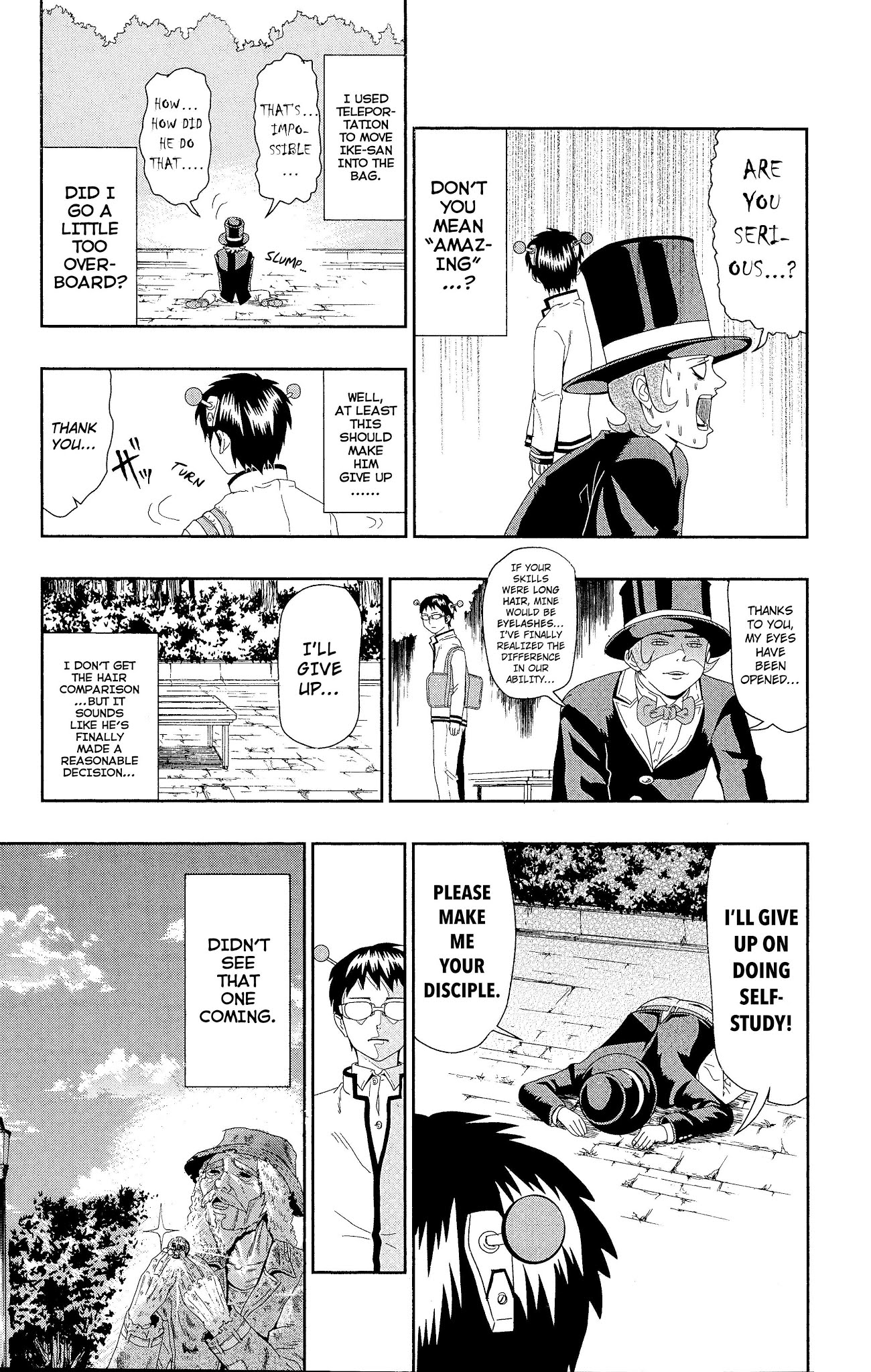 Saiki Kusuo no Sainan Chapter 0.3 page 18 - Chapter 0.3: X-Ray Vision
