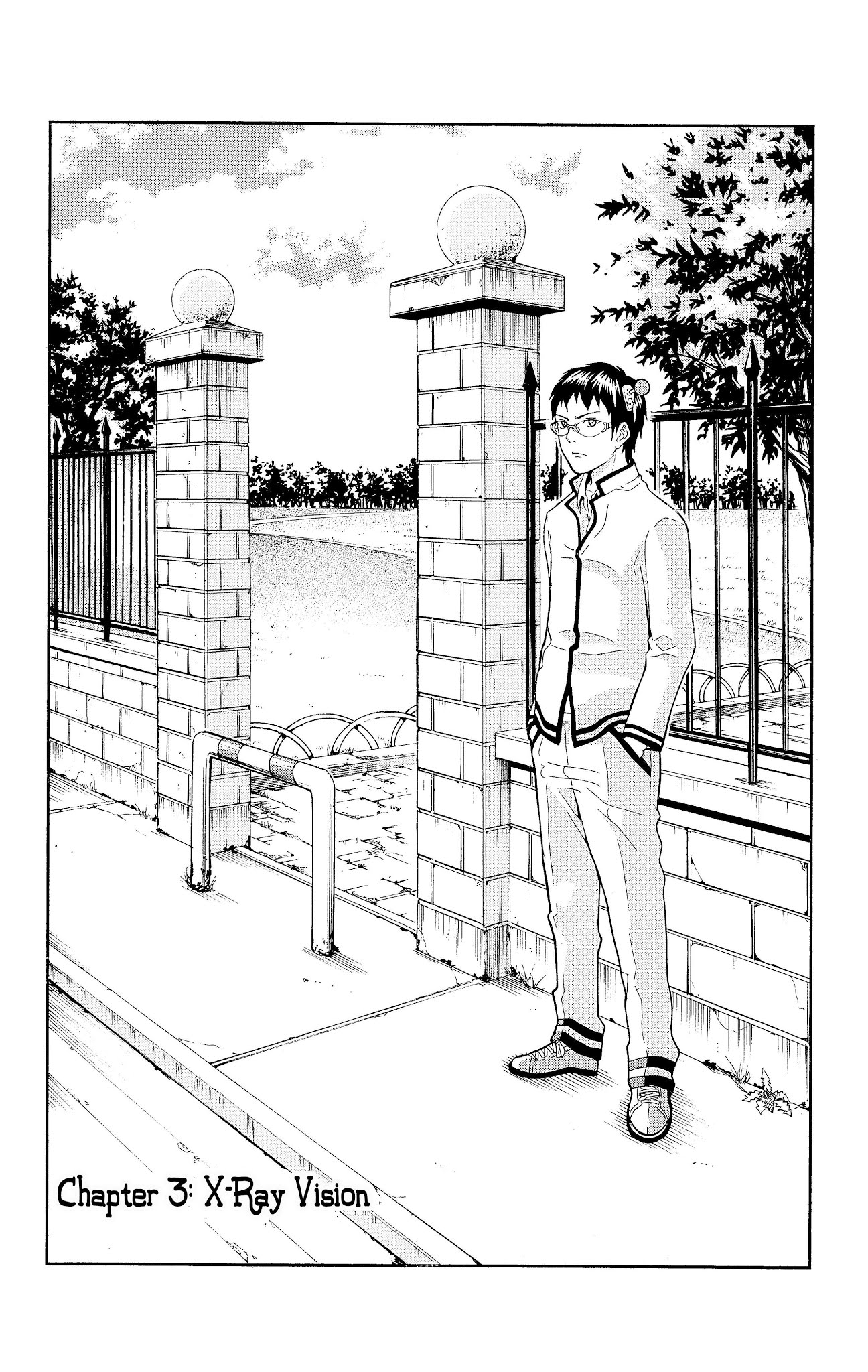 Saiki Kusuo no Sainan Chapter 0.3 page 2 - Chapter 0.3: X-Ray Vision