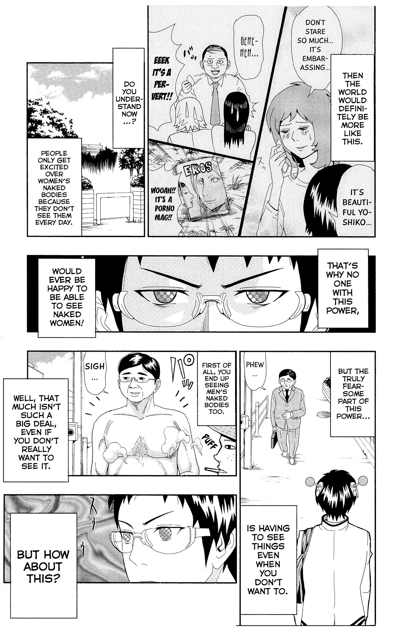 Saiki Kusuo no Sainan Chapter 0.3 page 6 - Chapter 0.3: X-Ray Vision