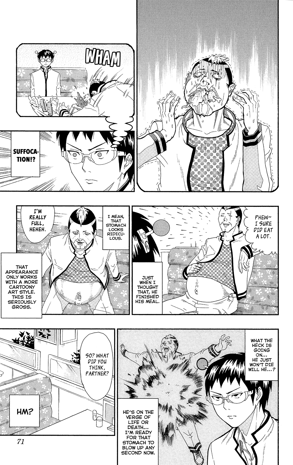 Saiki Kusuo no Sainan Chapter 0.4 page 14 - Chapter 0.4: Precognition