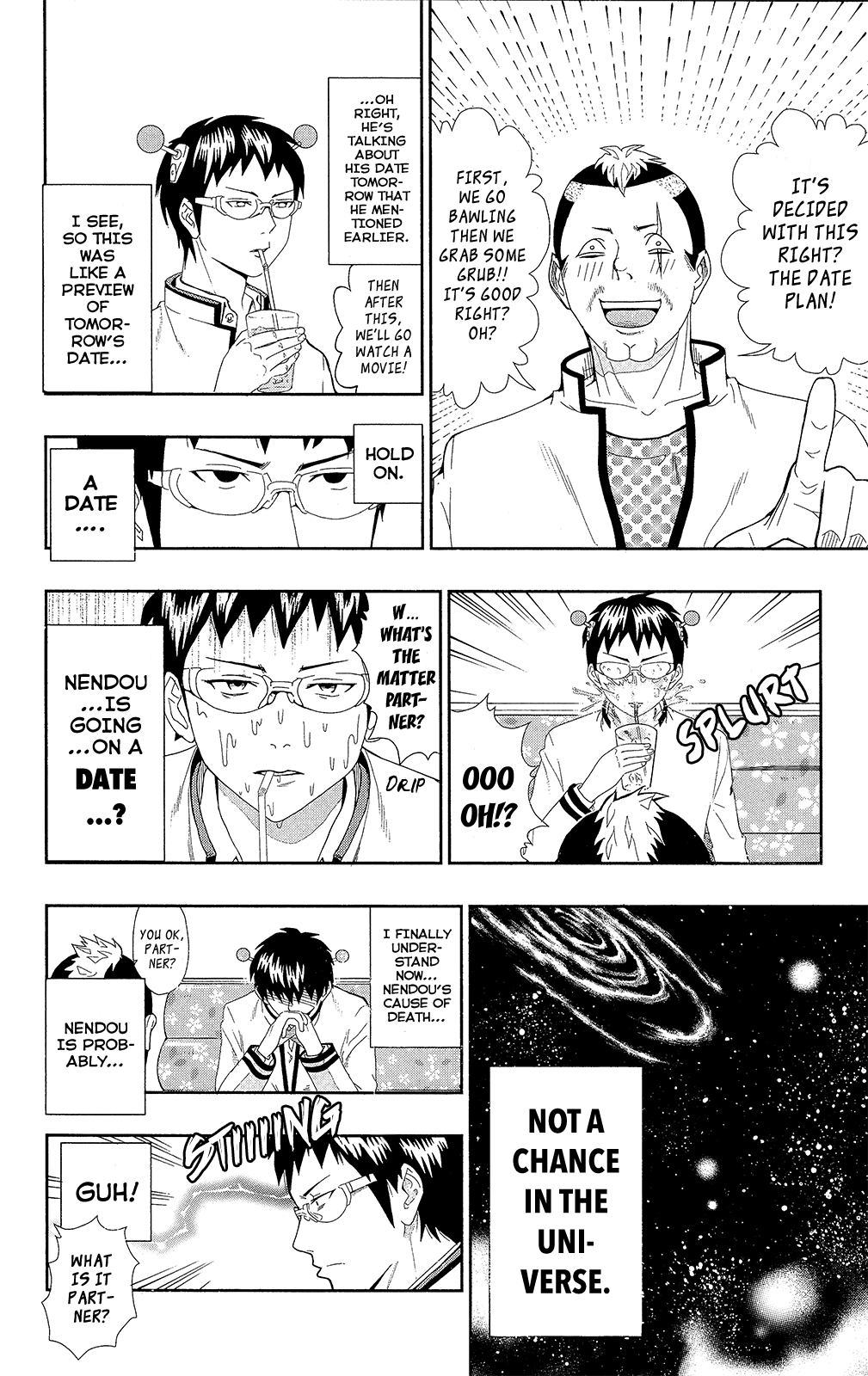 Saiki Kusuo no Sainan Chapter 0.4 page 15 - Chapter 0.4: Precognition