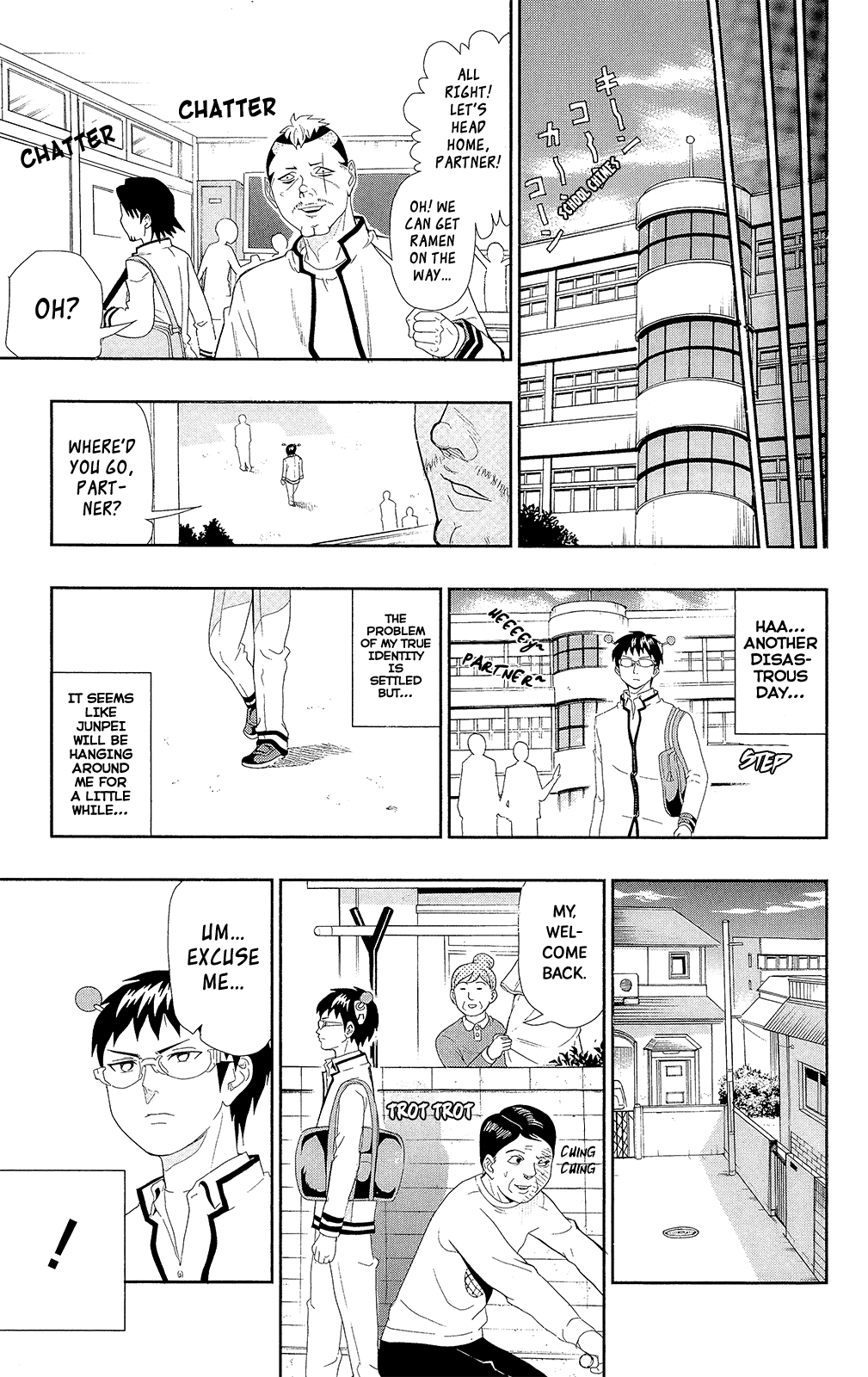 Saiki Kusuo no Sainan Chapter 0.6 page 14 - Chapter 0.6: Clairvoyance
