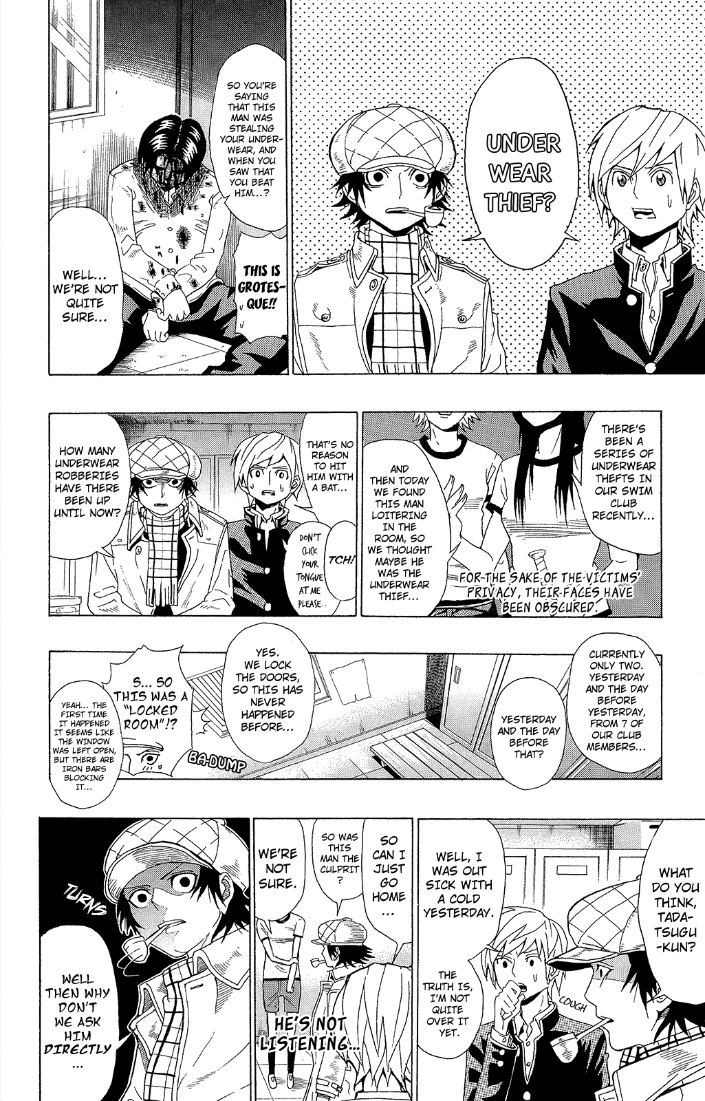 Saiki Kusuo no Sainan Chapter 0.8 page 16 - Chapter 0.8: Omake: Mikami Case Files