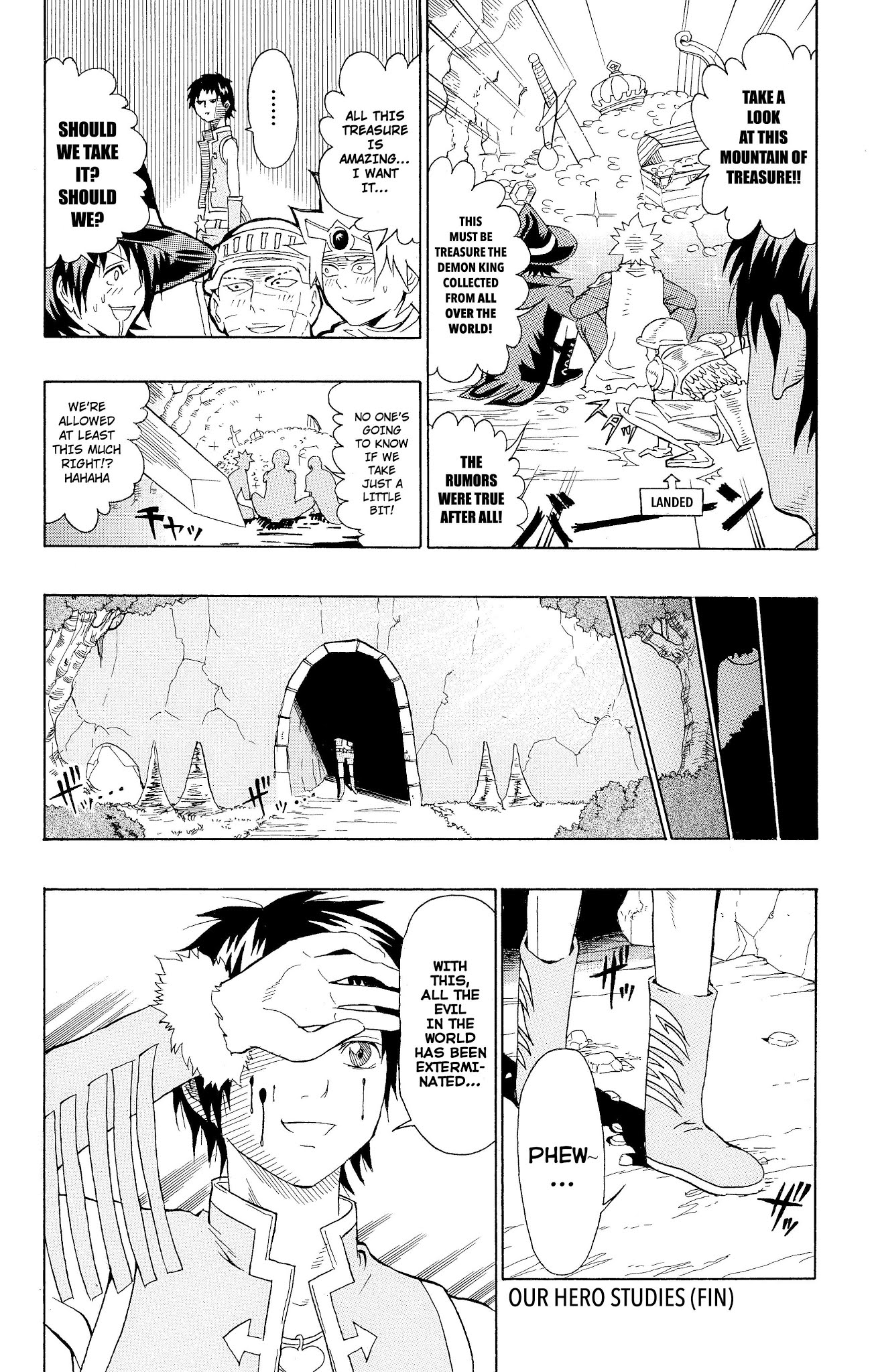 Saiki Kusuo no Sainan Chapter 0.9 page 22 - Chapter 0.9: Omake: Our Hero Studies