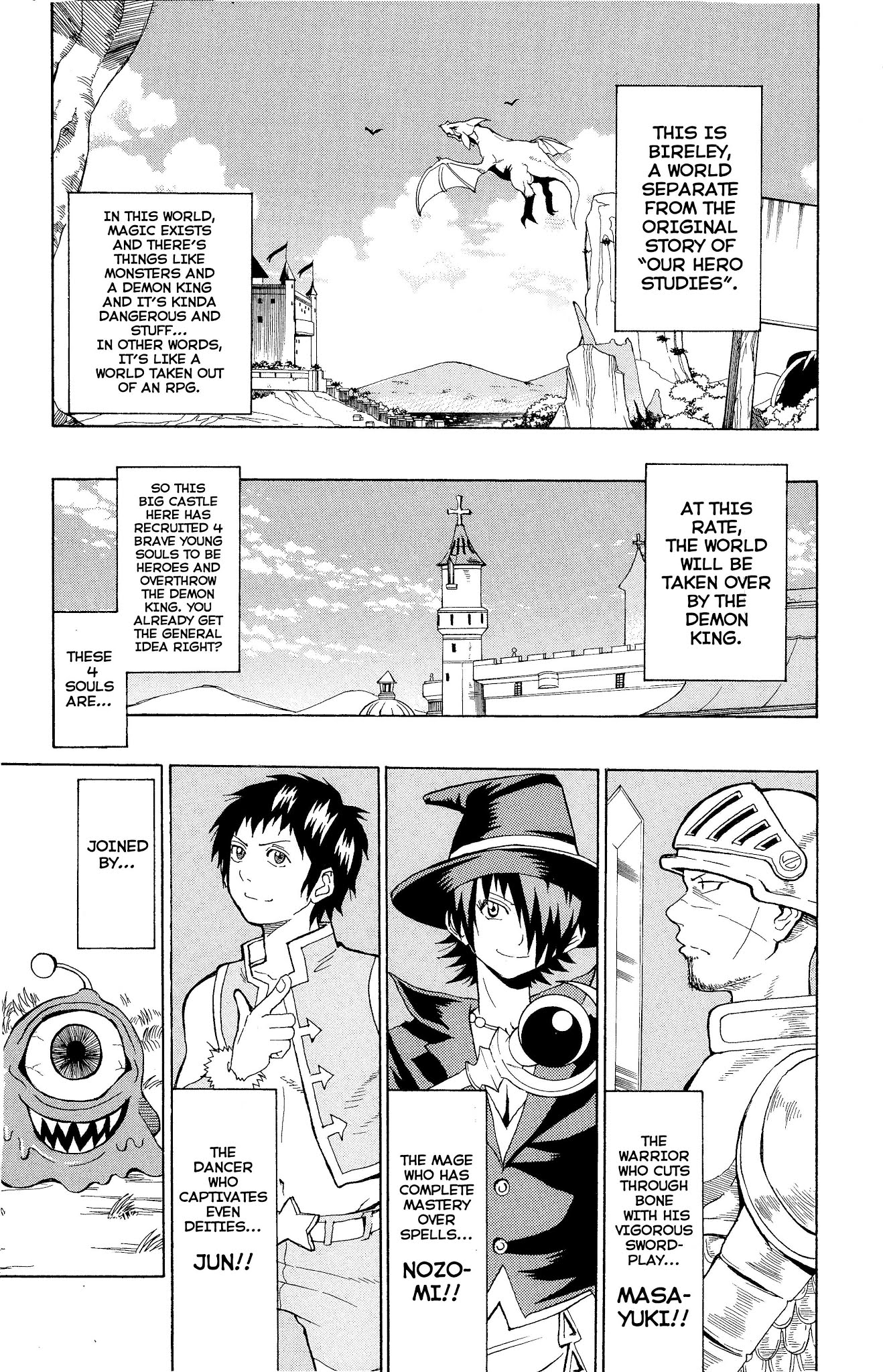 Saiki Kusuo no Sainan Chapter 0.9 page 4 - Chapter 0.9: Omake: Our Hero Studies