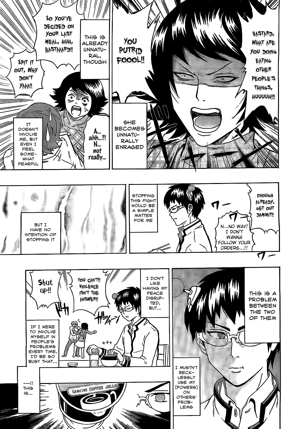Saiki Kusuo no Sainan Chapter 1 page 21 - Chapter 1: The Disaster of a Psi User
