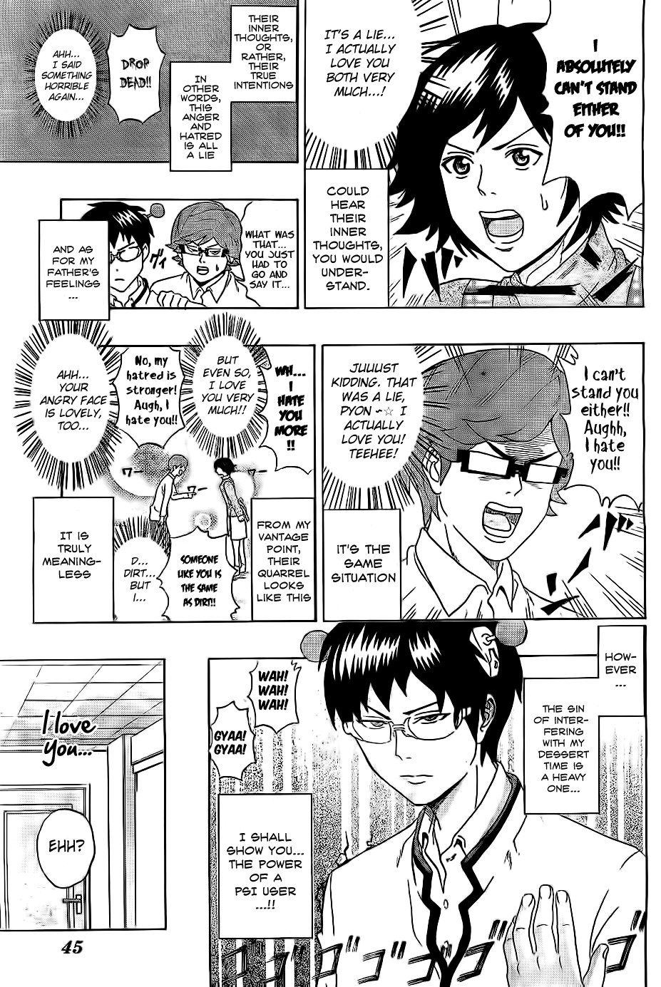 Saiki Kusuo no Sainan Chapter 1 page 25 - Chapter 1: The Disaster of a Psi User