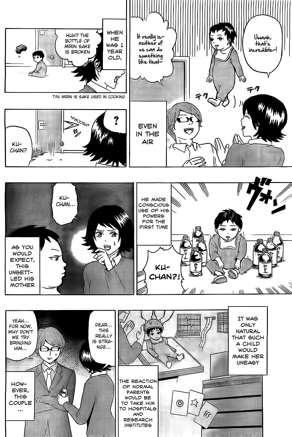 Saiki Kusuo no Sainan Chapter 1 page 8 - Chapter 1: The Disaster of a Psi User
