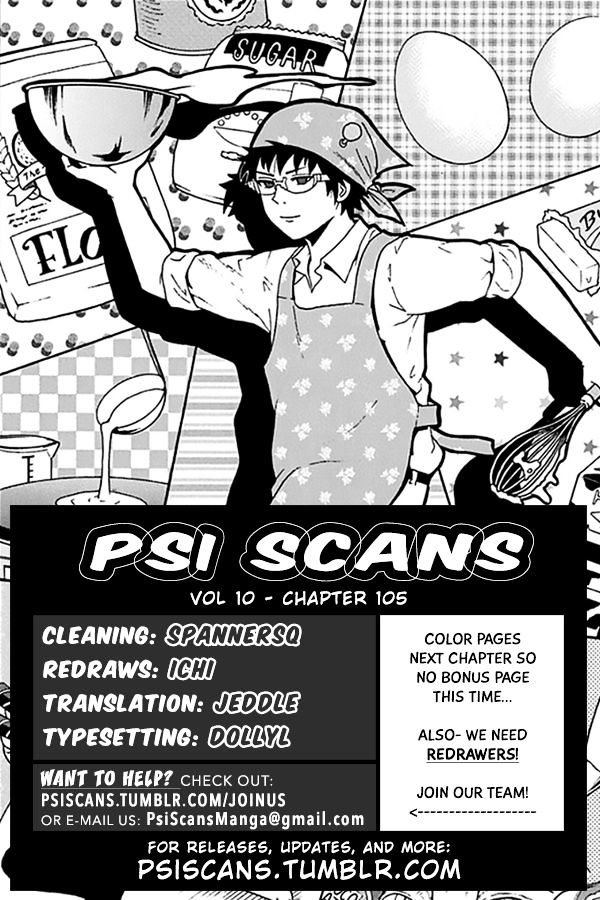 Saiki Kusuo no Sainan Chapter 105 page 1 - Chapter 105 : The Mad PSIentist Appears! Part 3
